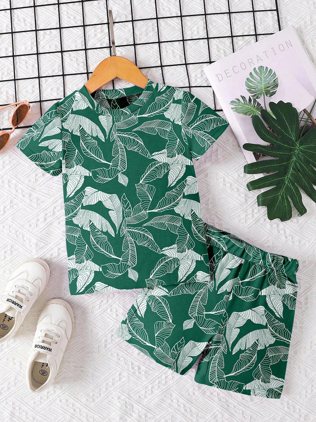 Buy YK Boys Printed T Shirt With Shorts - - Apparel for Boys