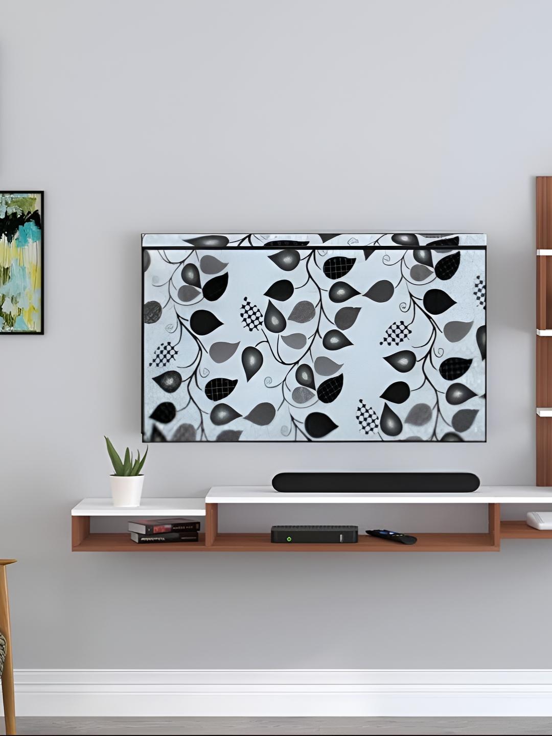 Buy Kalra Magic Grey & White Printed Dustproof & Waterproof 32 Inch Tv Cover - - Home for Unisex
