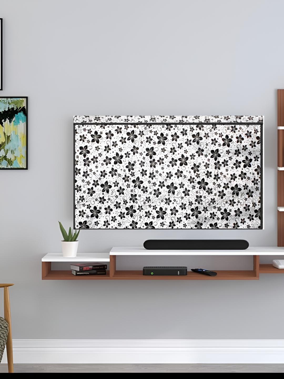 Buy Kalra Magic Black & White Printed Dustproof & Waterproof 32 Inch Tv Cover - - Home for Unisex