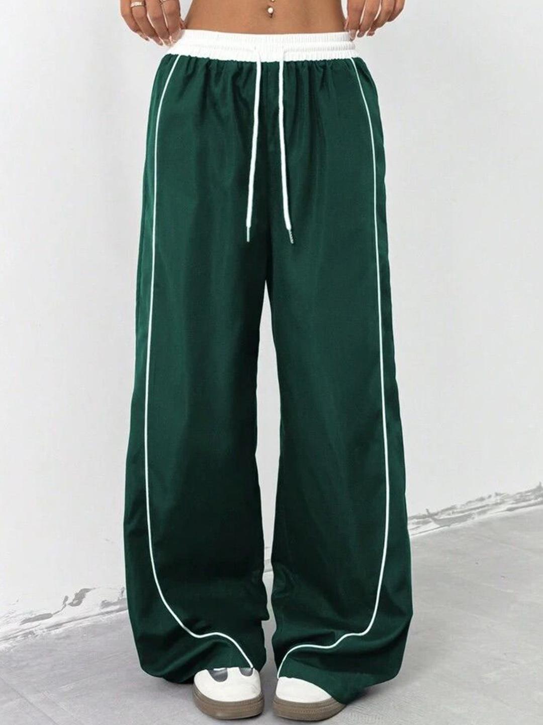 Women's High Waist Slim Fit Fashion Track Pants