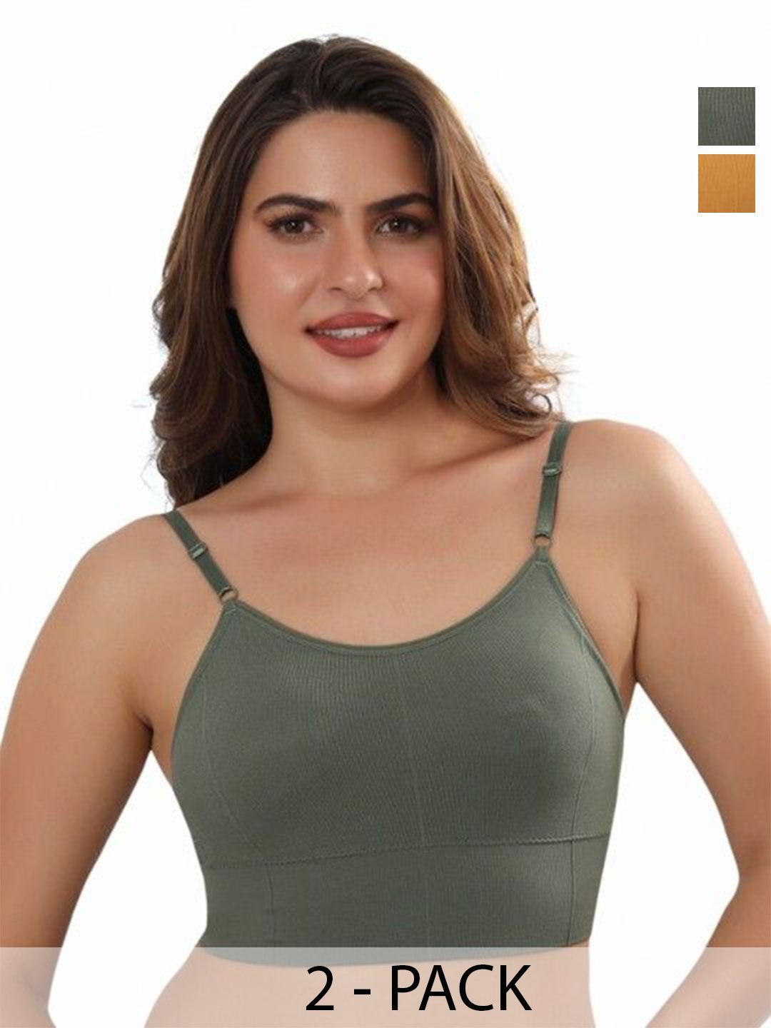Buy Moda Rapido Pack Of 2 Full Coverage Lightly Padded Bra - - Apparel for Women