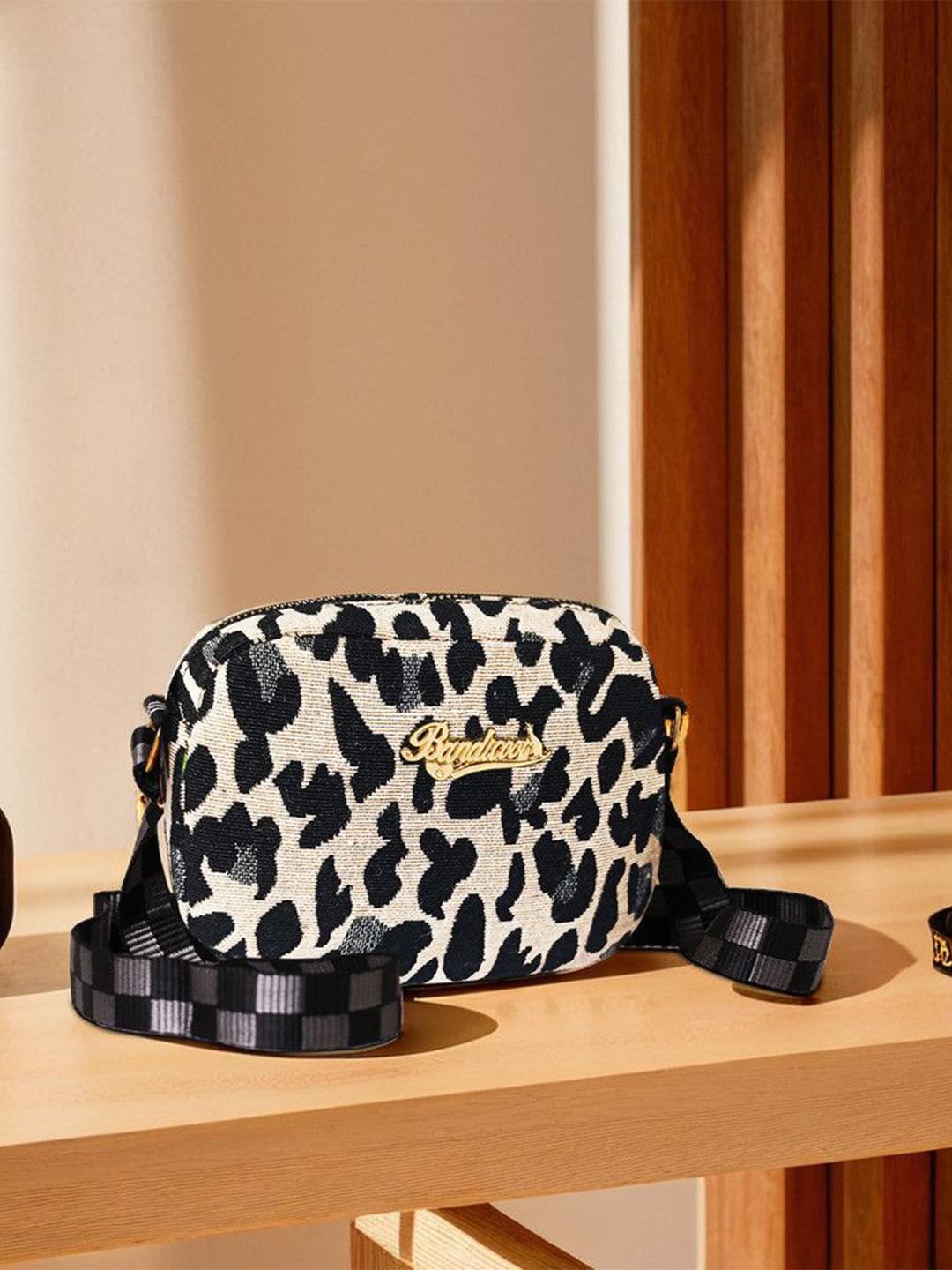 Buy BANDICOOT Luck Animal Printed Structured Sling Bag - - Accessories for Women