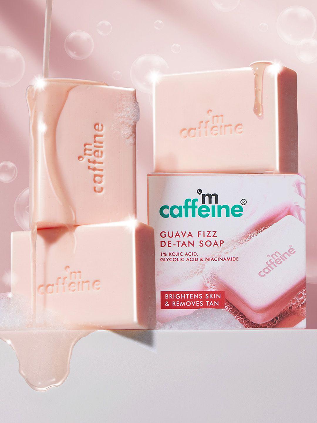 Buy MCaffeine Set Of 3 Brightening Tan Removal Soap With 1% Kojic Acid & Glutathione 100g Each - - Personal Care for Unisex