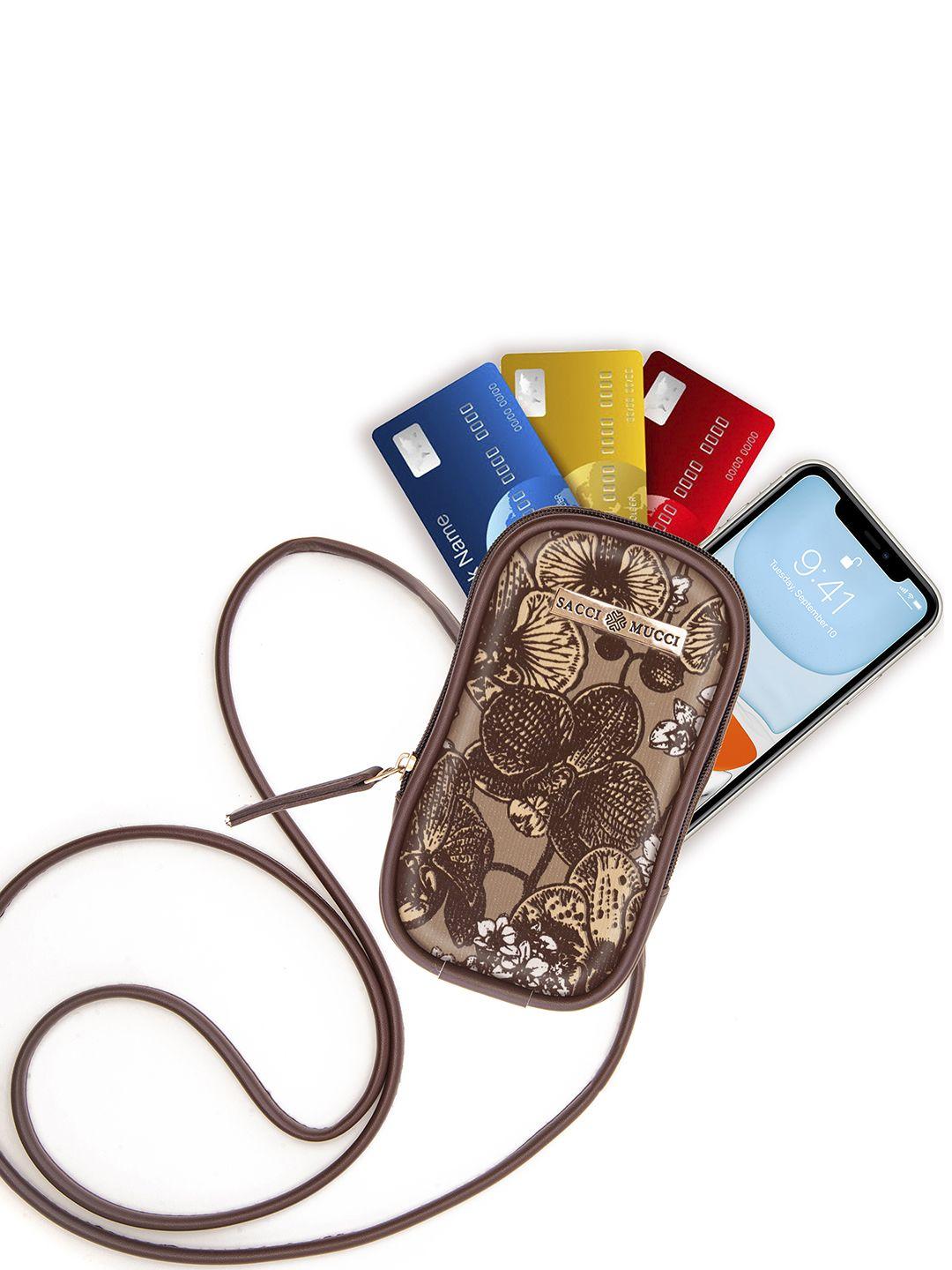 Buy Sacci Mucci Floral Printed Mobile Phone Bag - - Accessories for Women
