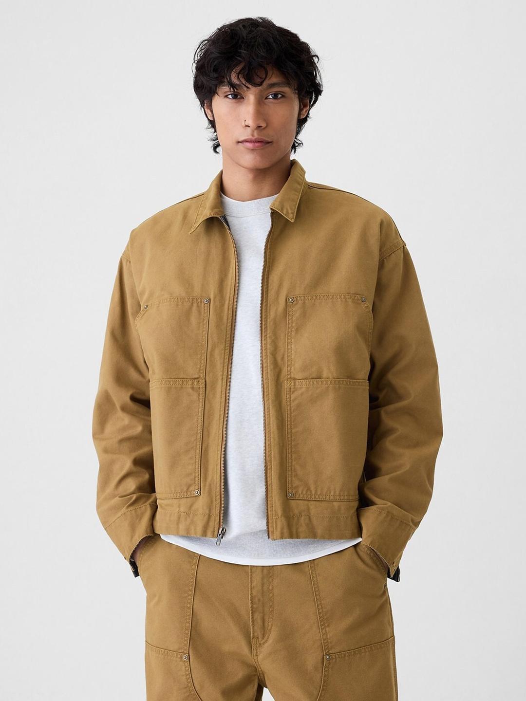Drop Shape Jacket Buy GAP Spread Collar Drop Shoulder Sleeves Pure Cotton Tailored Jacket ...