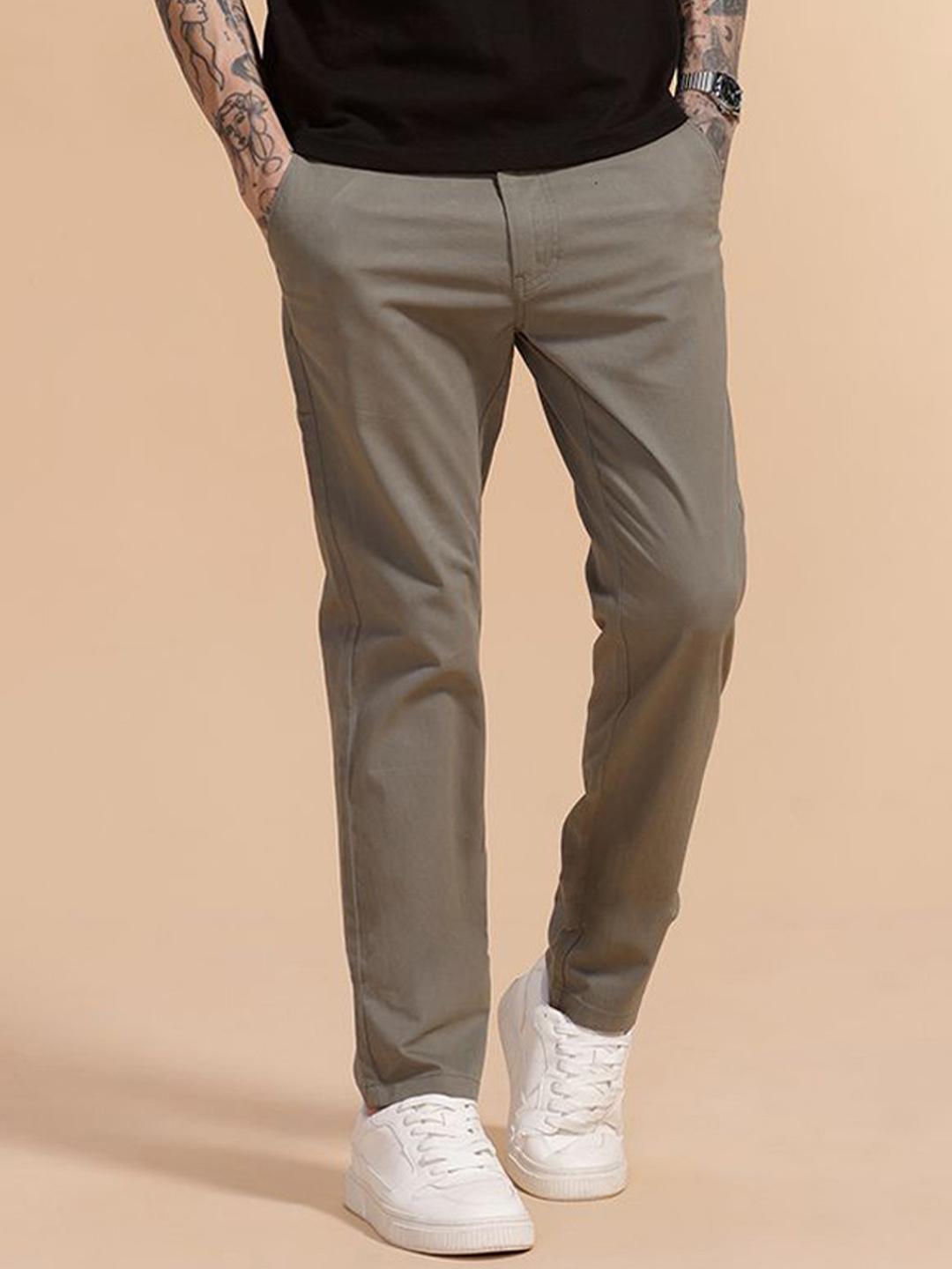 WROGN Men Slim Fit Chinos Trousers - Image 1