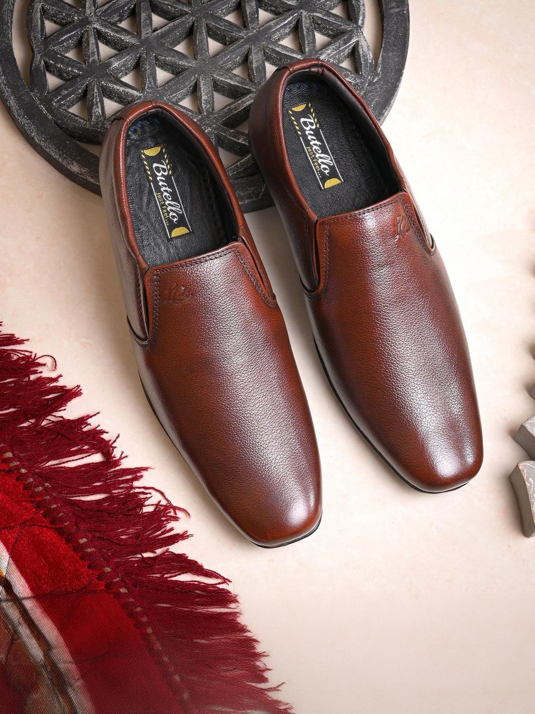 Buy Butello Men Leather Slip On Shoes - Formal Shoes for Men 37713851 ...