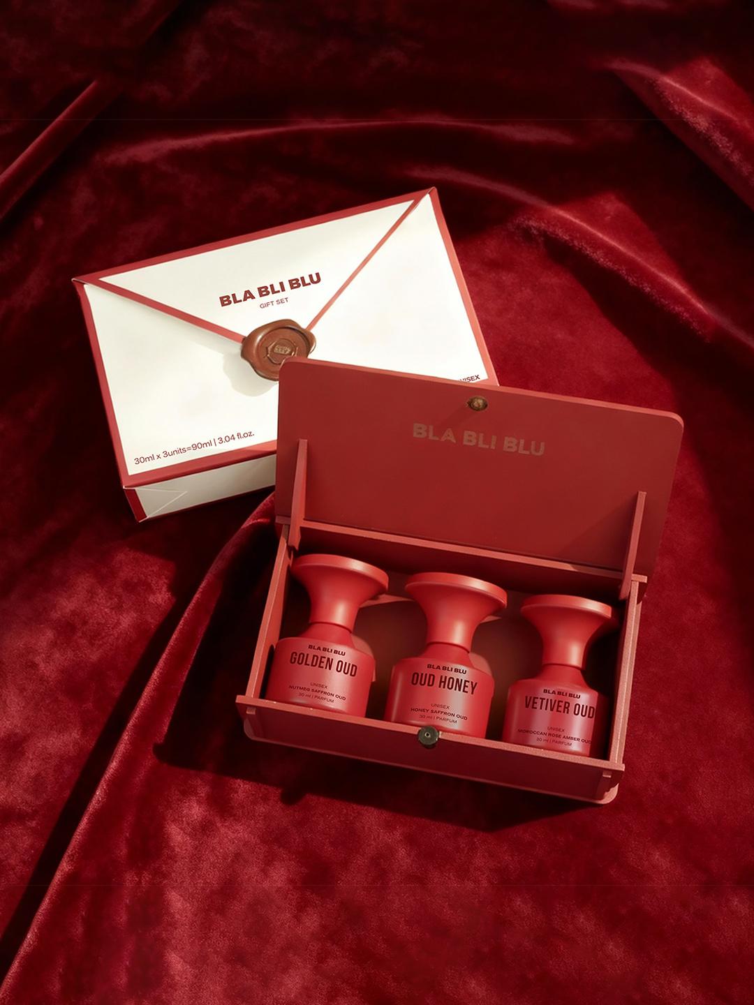BLA BLI BLU 3 Oud Honey Parfum 30ml Set Pack of 3 - Image 1