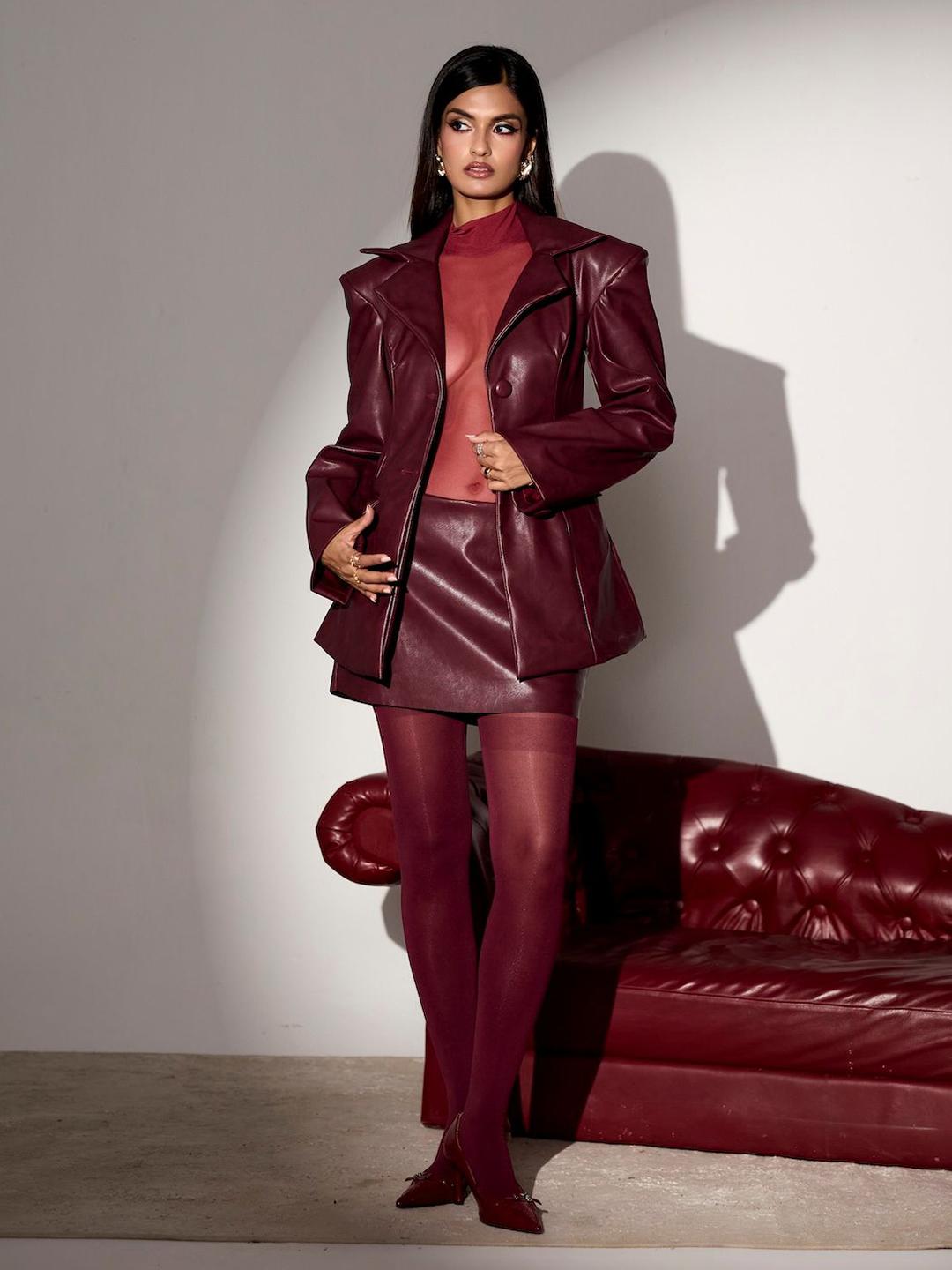 Lea Clothing Co. Leather Longline Leather Jacket