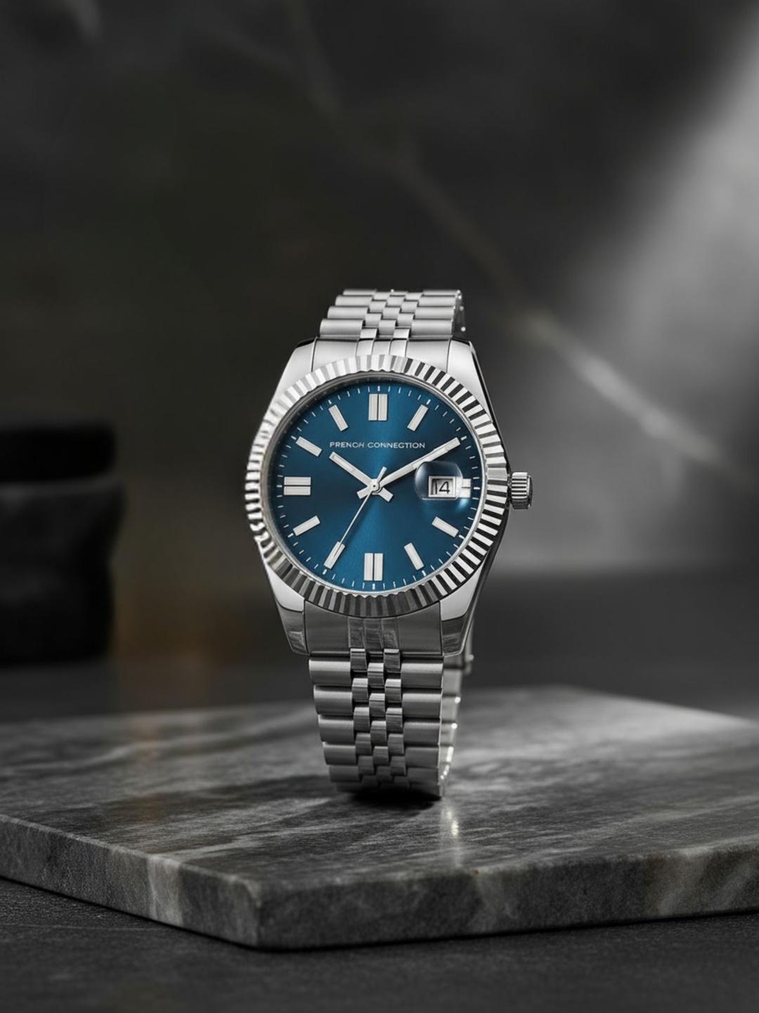 Buy French Connection Men Dial & Stainless Steel Bracelet Style Straps Analogue Watch FCP41SM U -  - Accessories for Men