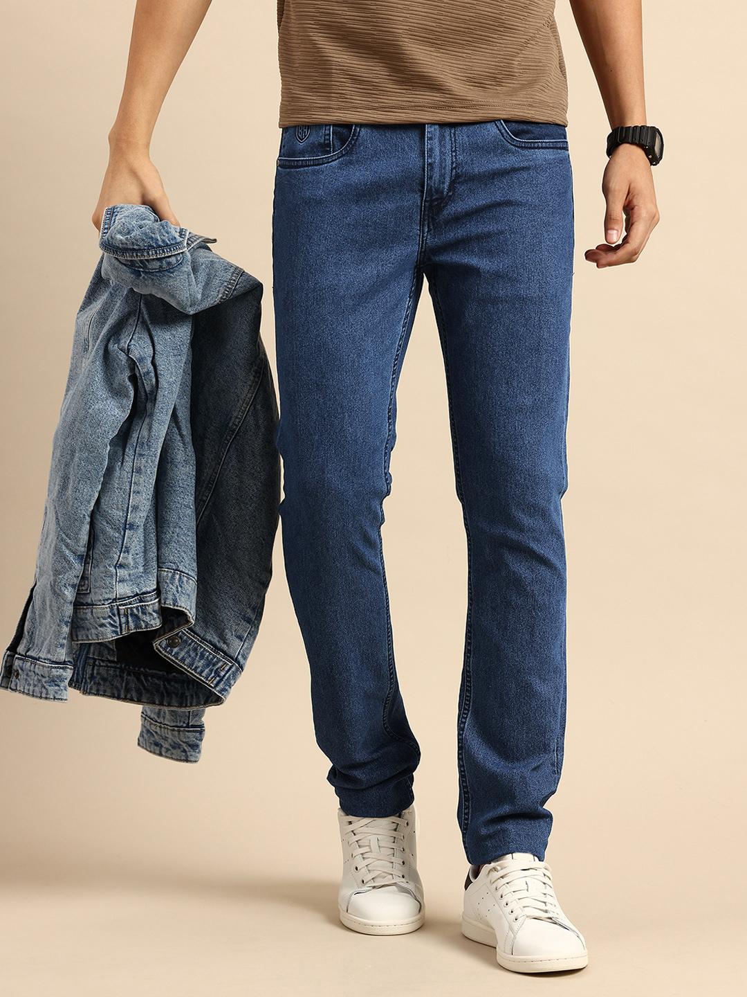 Being Human Men Slim Fit Light Fade Stretchable Jeans