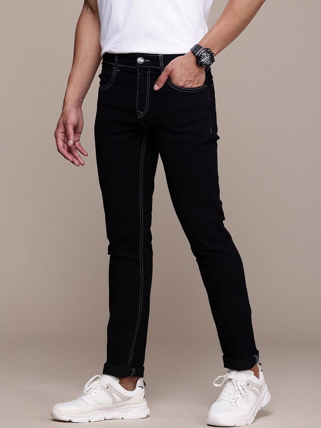 Buy BREXX Men Regular Fit Mid Rise Stretchable Jeans - Jeans for Men ...