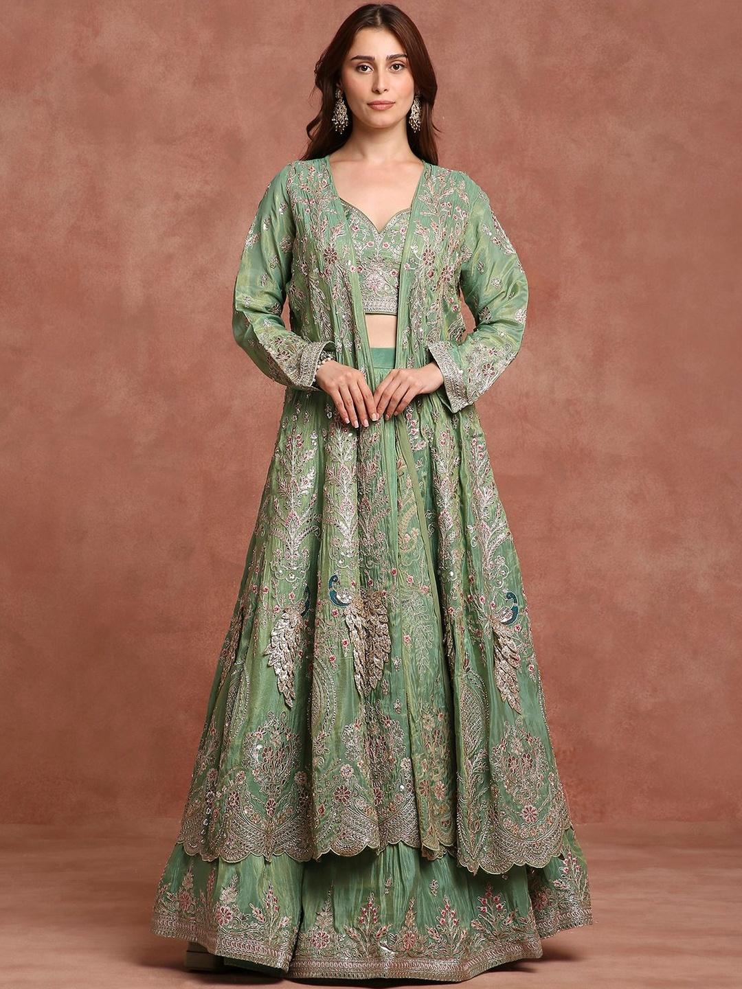 Feathership – Ready to Wear Lehenga Blouse With Dupatta