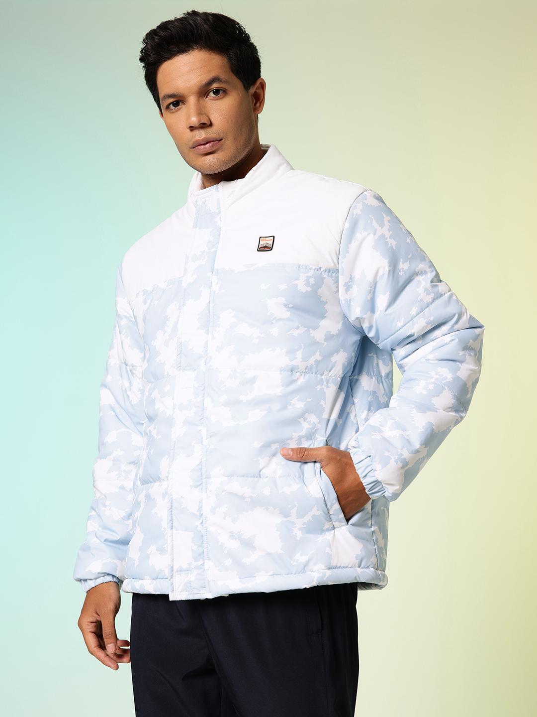 HRX by Hrithik Roshan Abstract Printed Outdoor Puffer Jacket