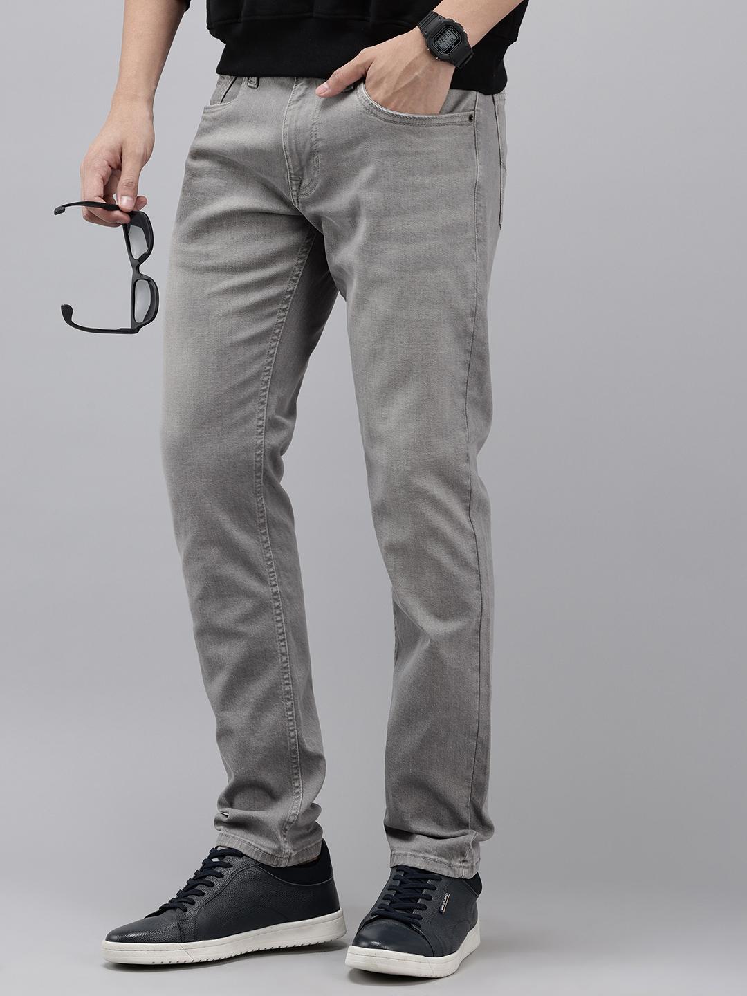 U.S. Polo Assn. Denim Co. Men Brandon Slim Tapered Fit Light Fade Stretchable Jeans