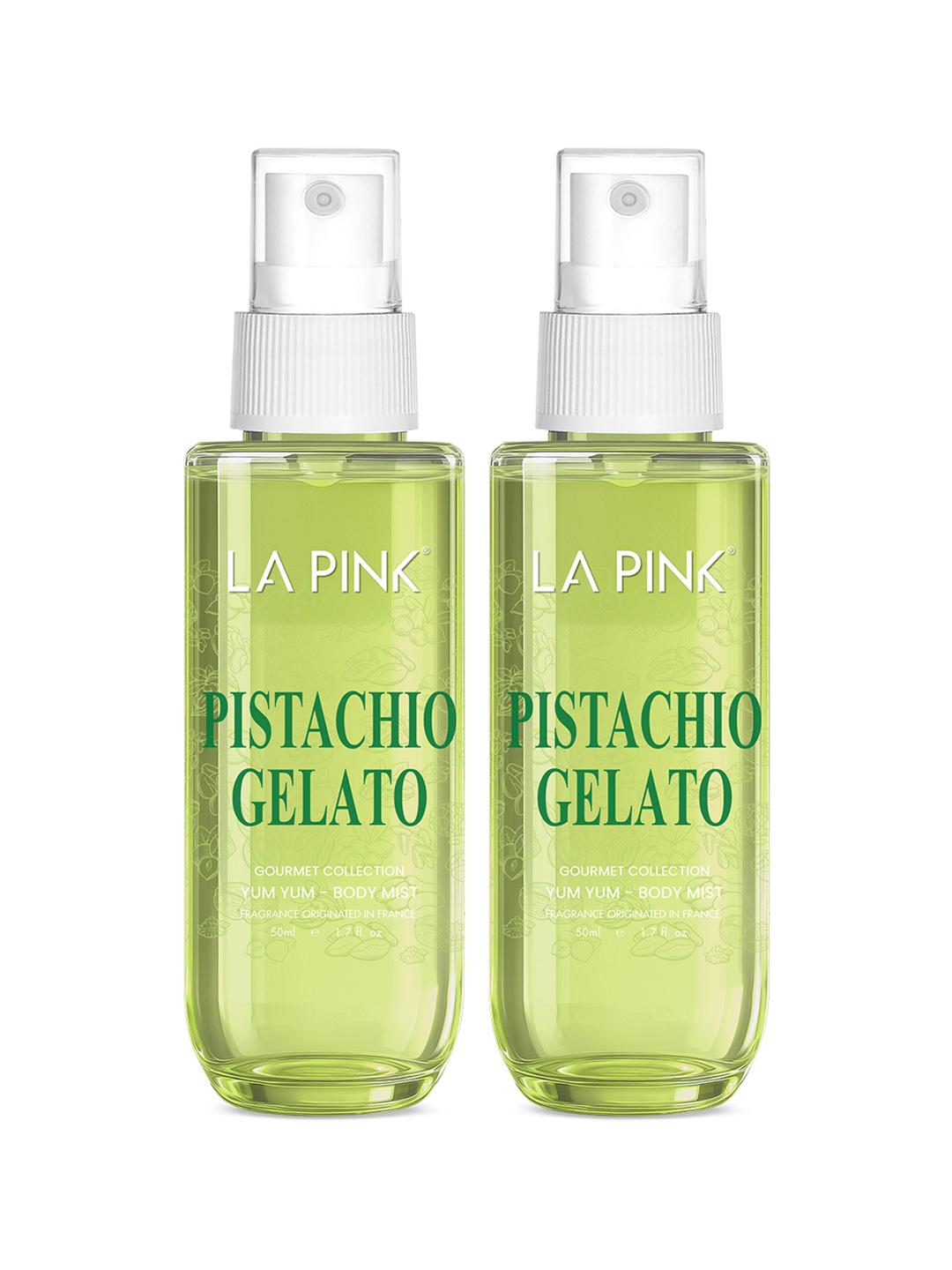 Buy La Pink Set Of 2 Pistachio Gelato Long Lasting Body Mist   50 Ml Each -  - Personal Care for Unisex