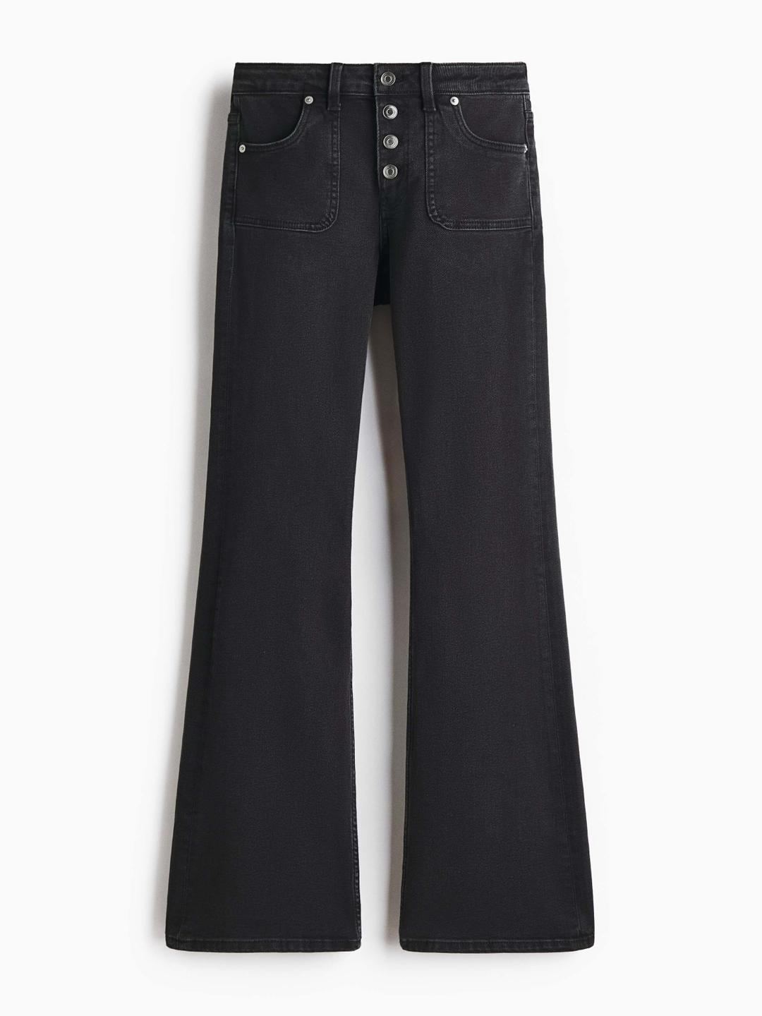 H&M Flared Regular Jeans