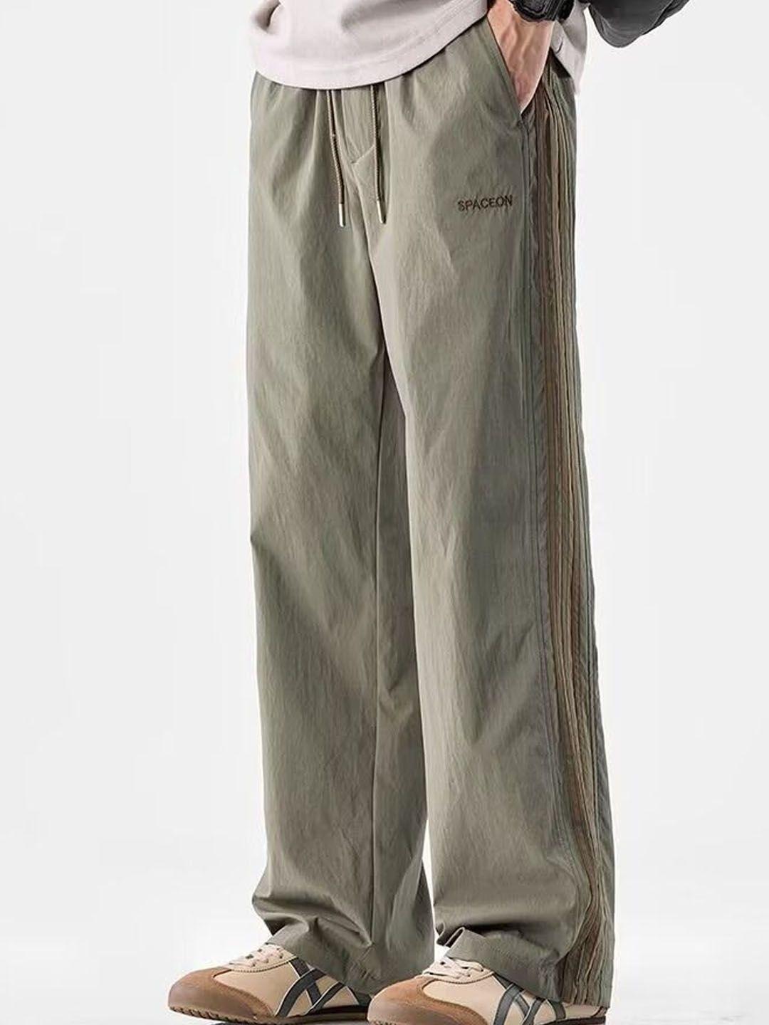 Buy StyleCast Men Loose Fit Side Stripes Trousers - Trousers for Men ...
