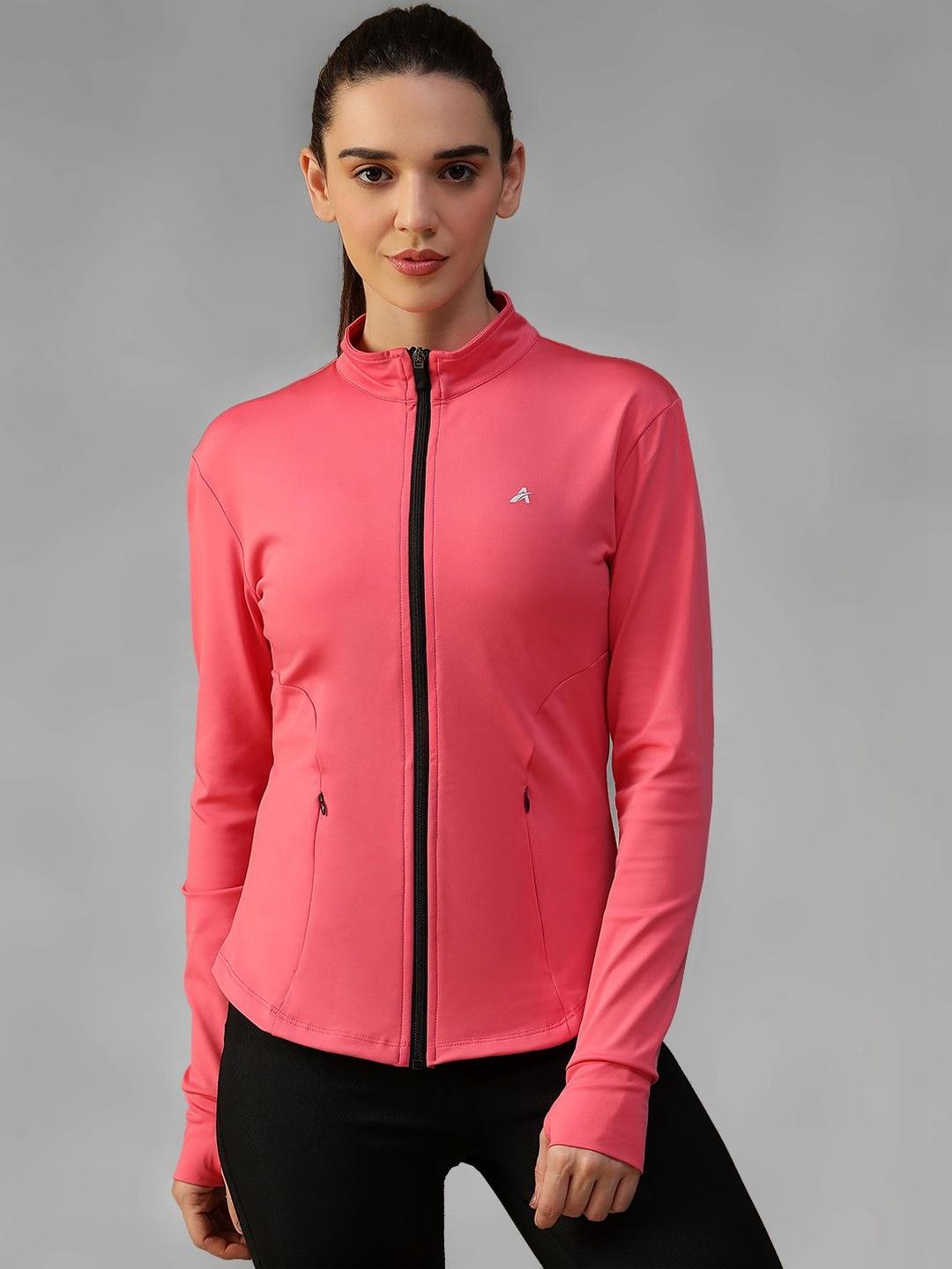 Buy ATHLISIS Women Lightweight Training Or Gym Sporty Jacket - Jackets ...