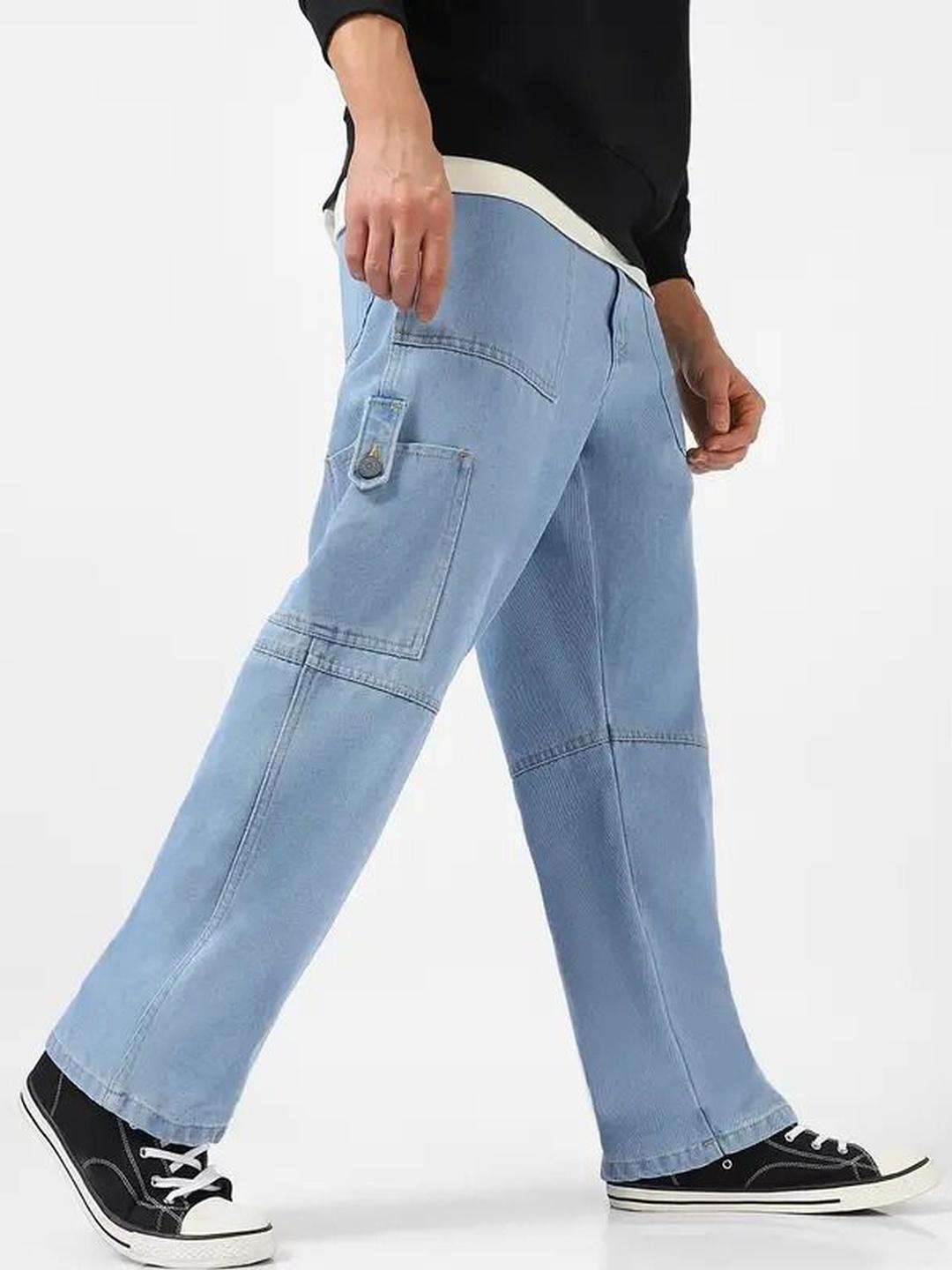 Buy BREXX Men Smart Regular Fit Mid Rise Stretchable Jeans - Jeans for ...