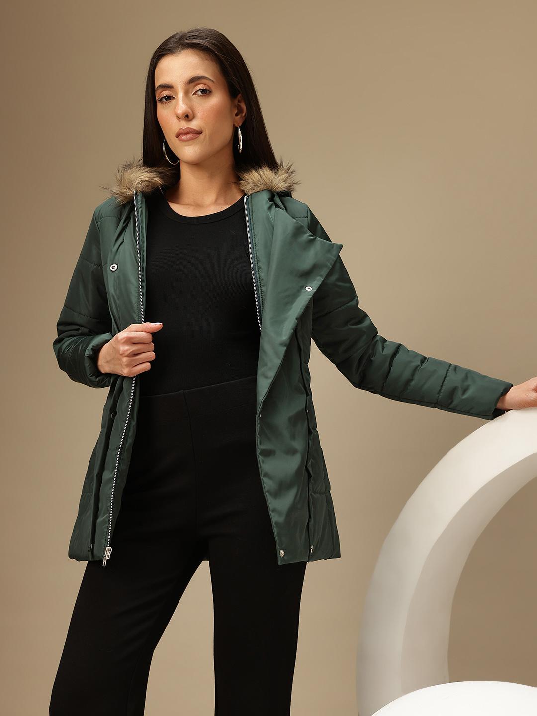 Chemistry Parka Jacket With Belt