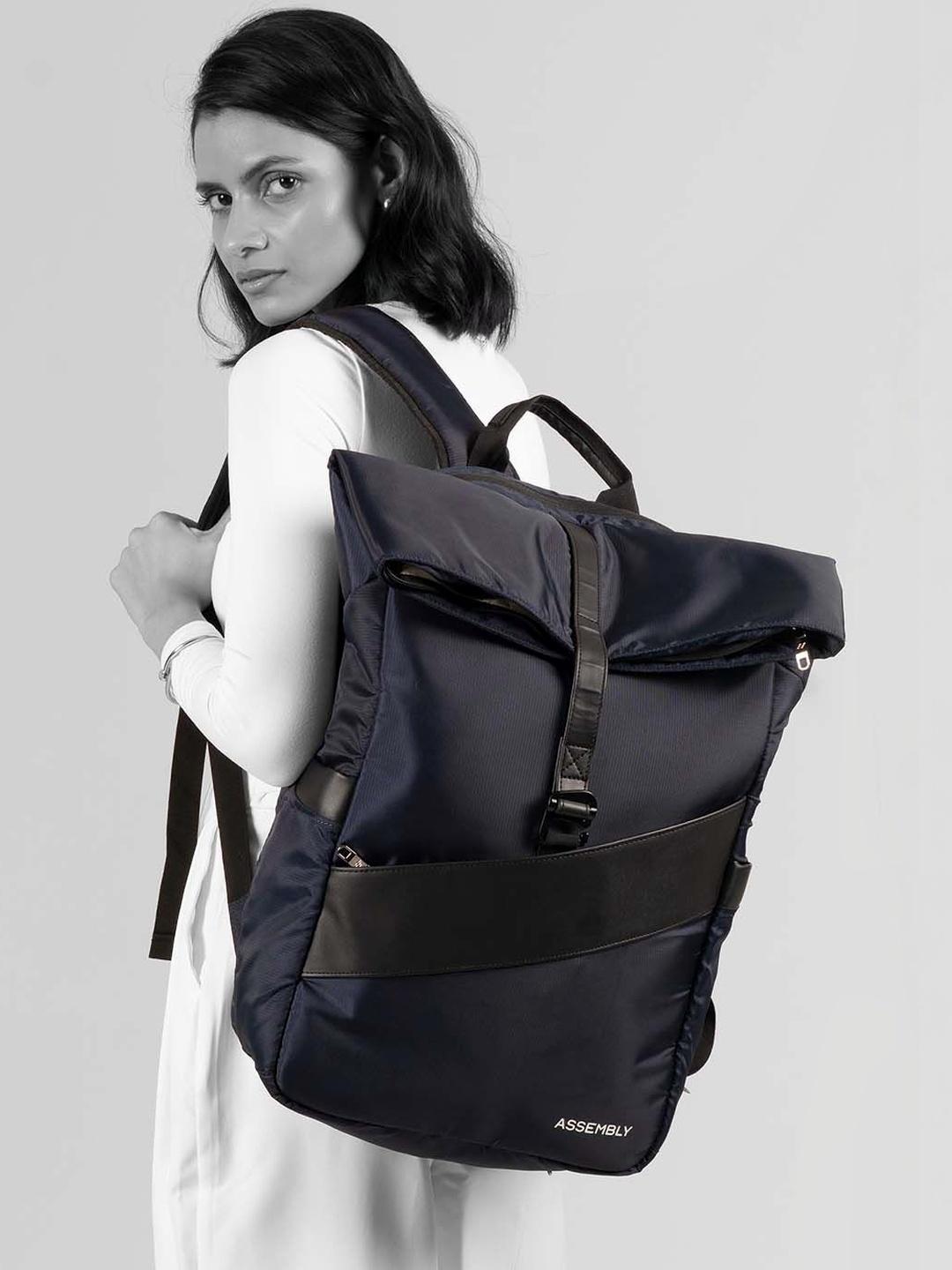 Assembly Backpack Buy Assembly Unisex Striped Backpack With Compression Straps ...