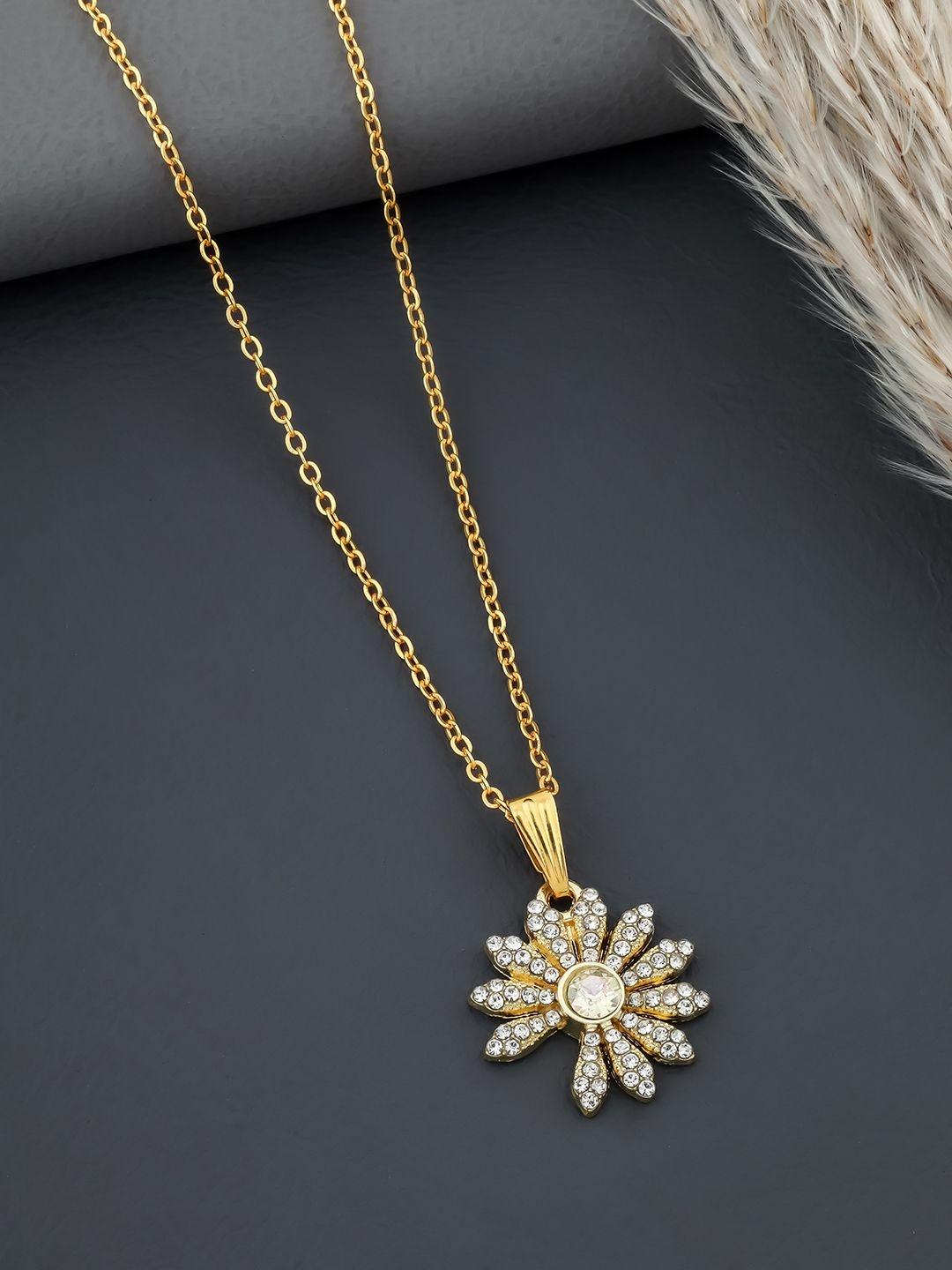 Buy SZN Brass Gold Plated Necklace -  - Accessories for Women