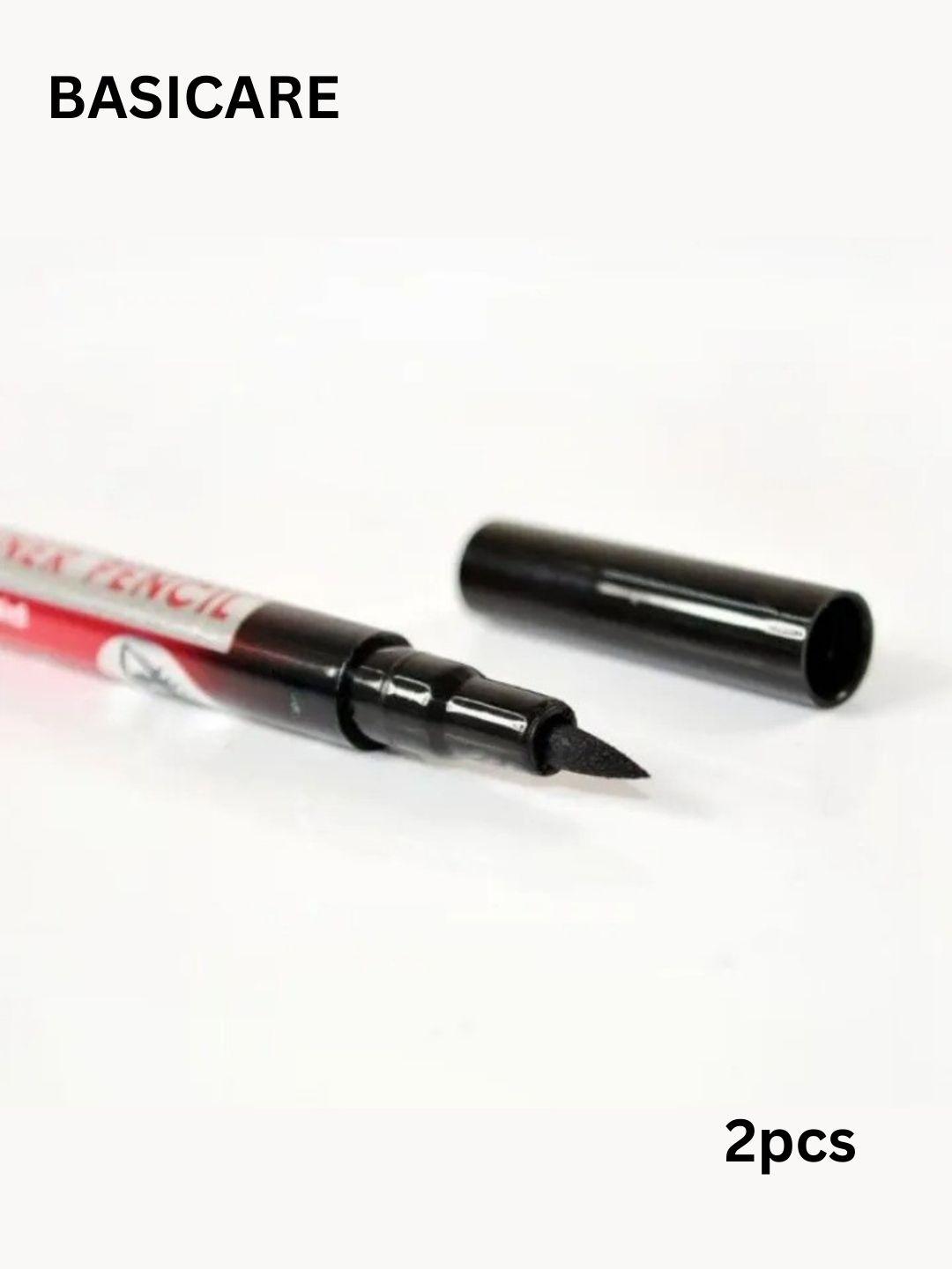 Buy Basicare Set Of 2 36 H Long Lasting Eyeliner Black - Kajal for ...
