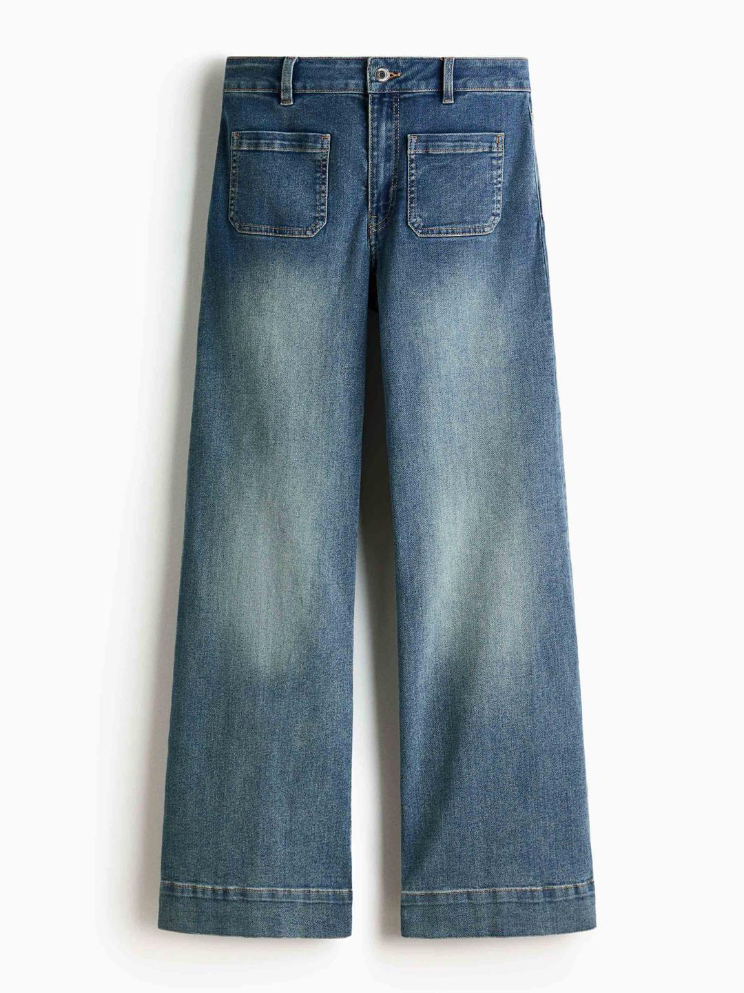 H&M Wide High Jeans