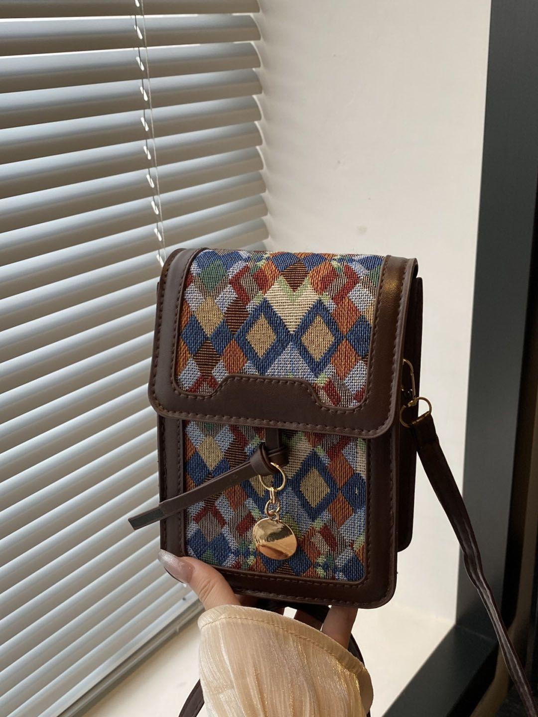 Buy StyleCast Geometric Printed Structured Sling Bag -  - Accessories for Women