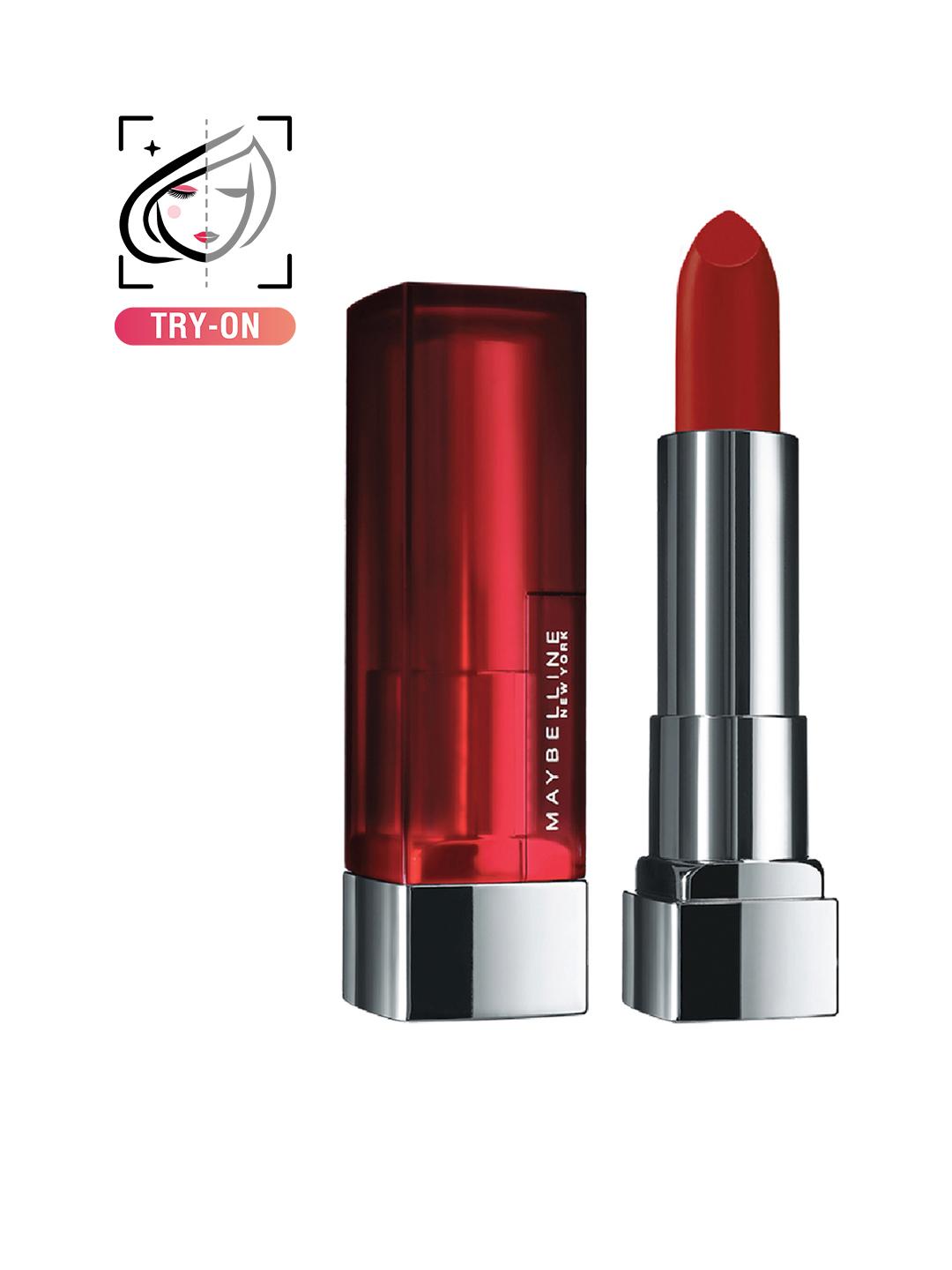 Buy Maybelline New York Color Sensational Creamy Matte Lipstick Noho Amber 677 - - Personal Care for Women
