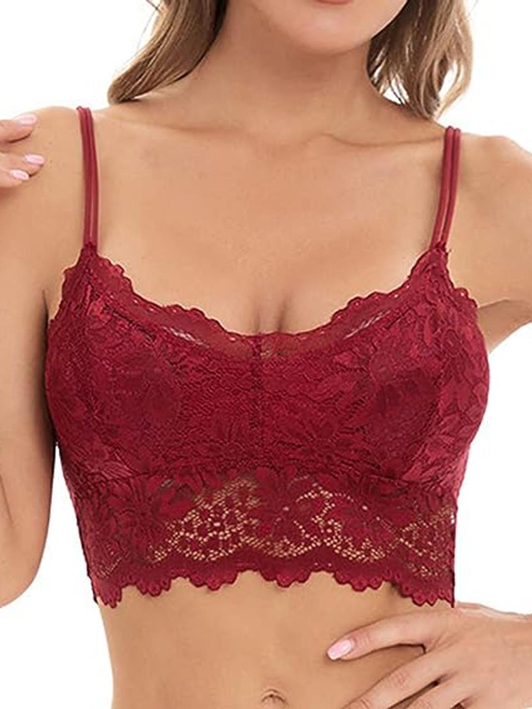Buy KAMINI Bralette Bra Full Coverage Lightly Padded - - Apparel for Women