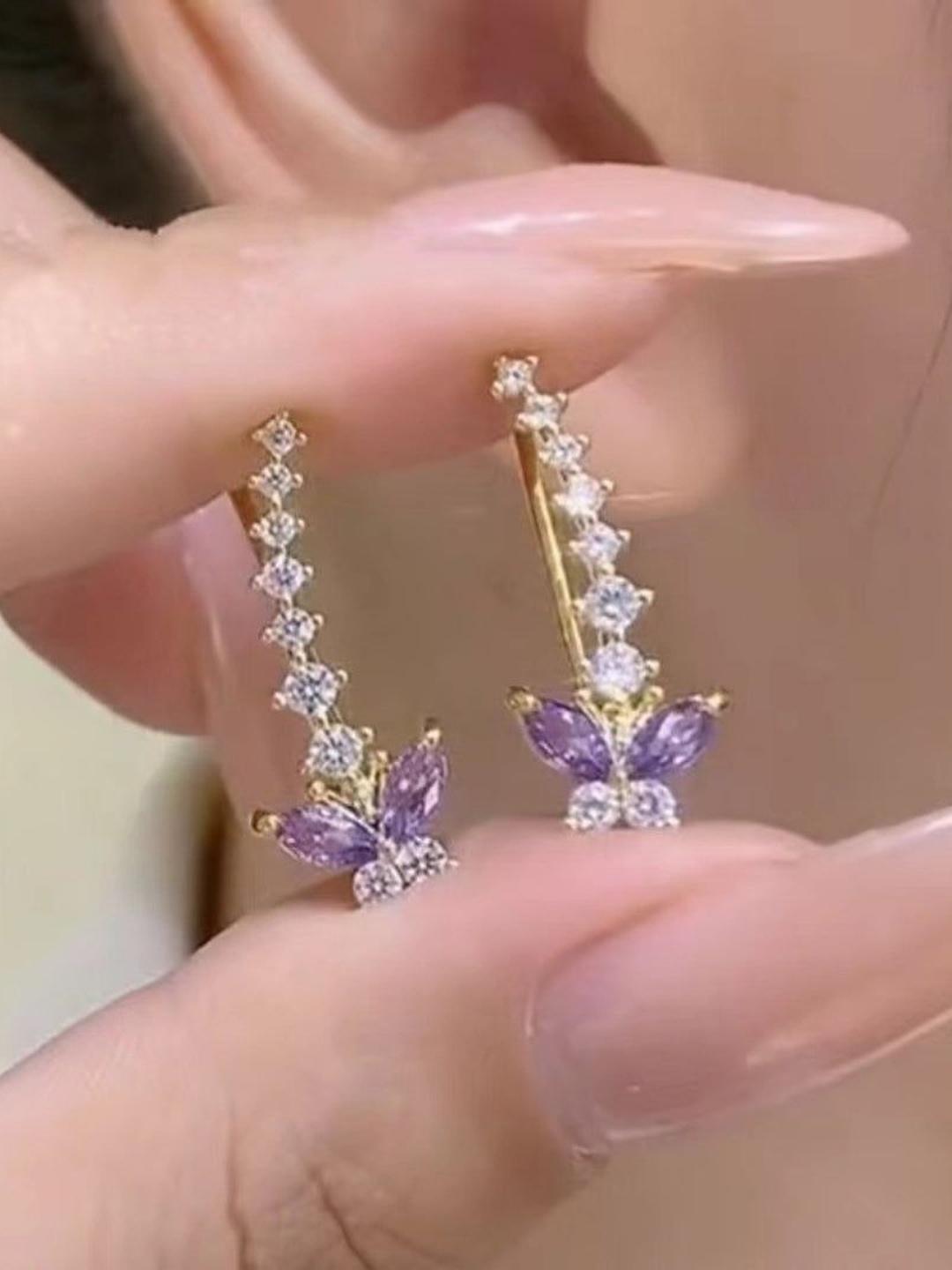 Buy Estailo Fashion Geometric Ear Cuff Earrings - - Accessories for Women