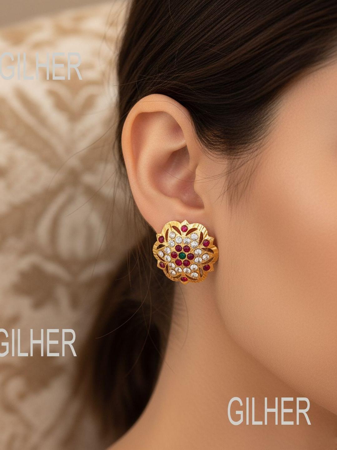 Buy GILHER Floral Studs Earrings - - Accessories for Women