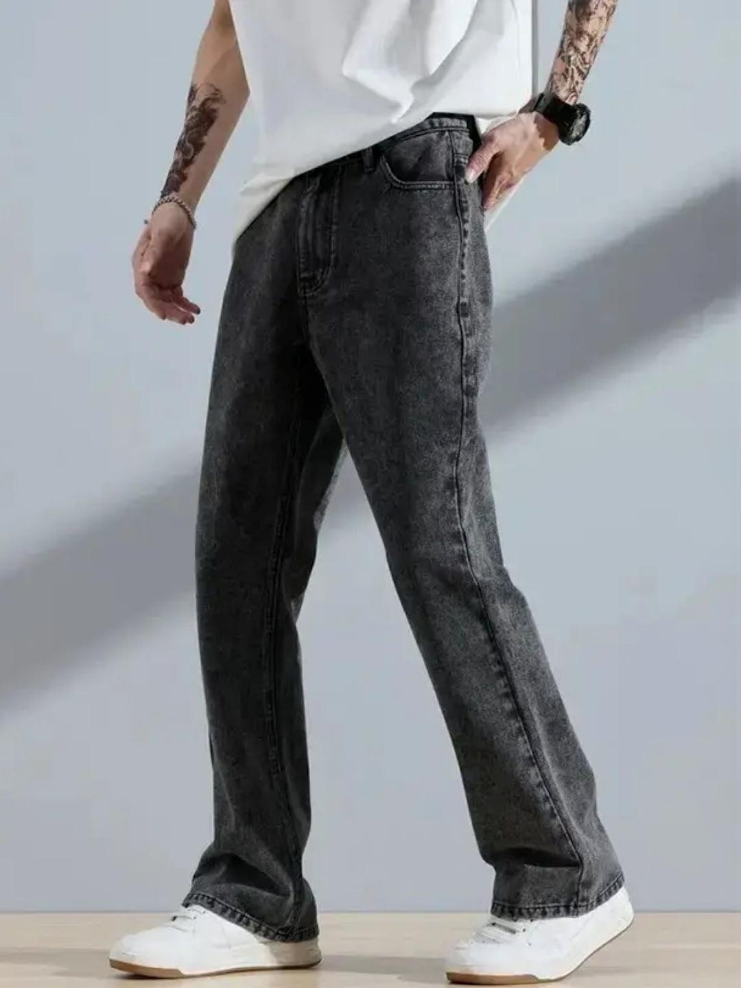 Buy COMFITS Men Classic Mid Rise Light Fade Stretchable Jeans - Jeans ...