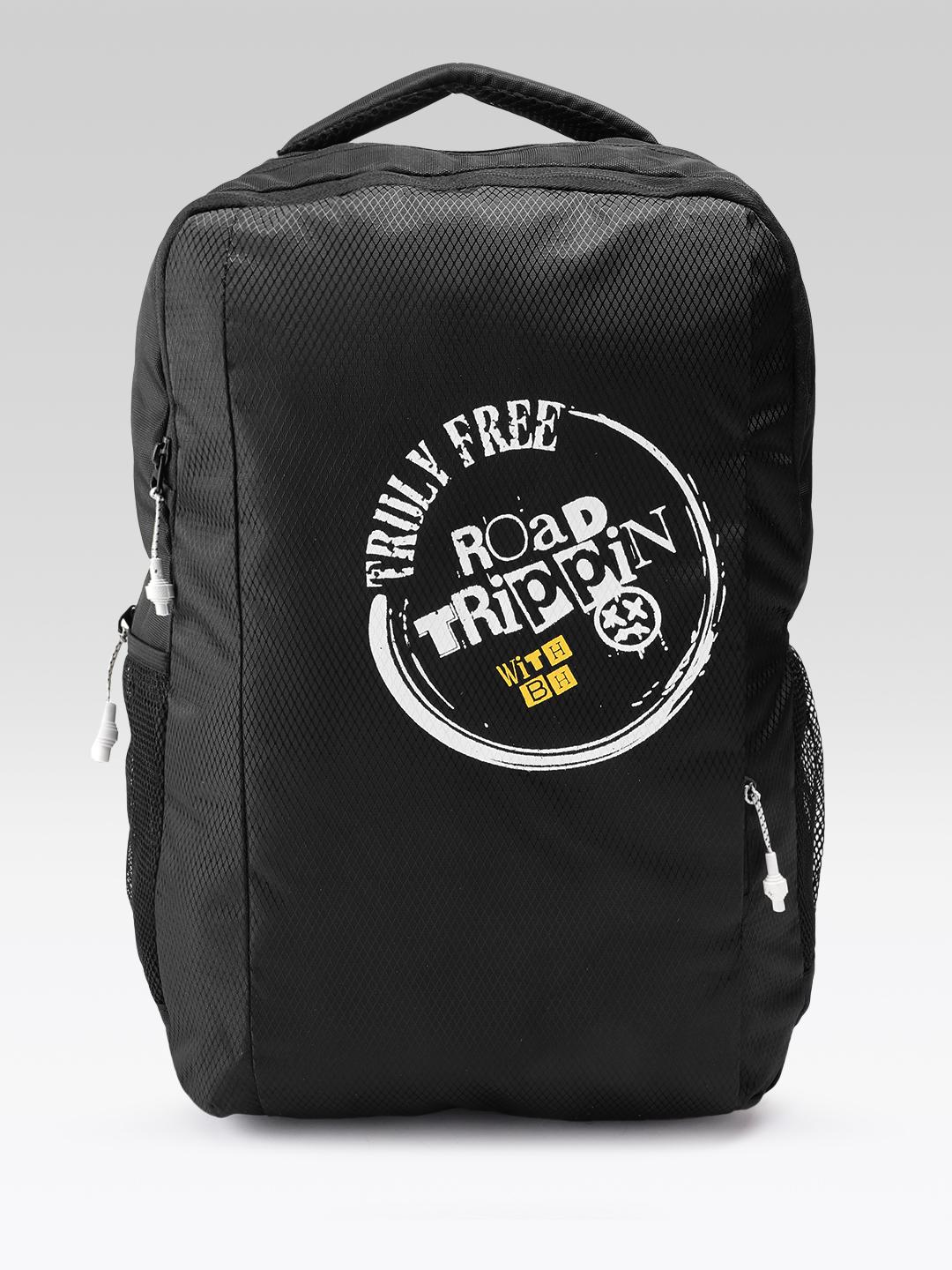 Buy BAD HABIT Unisex Typography 18 Inch Laptop Backpack - Backpacks for ...