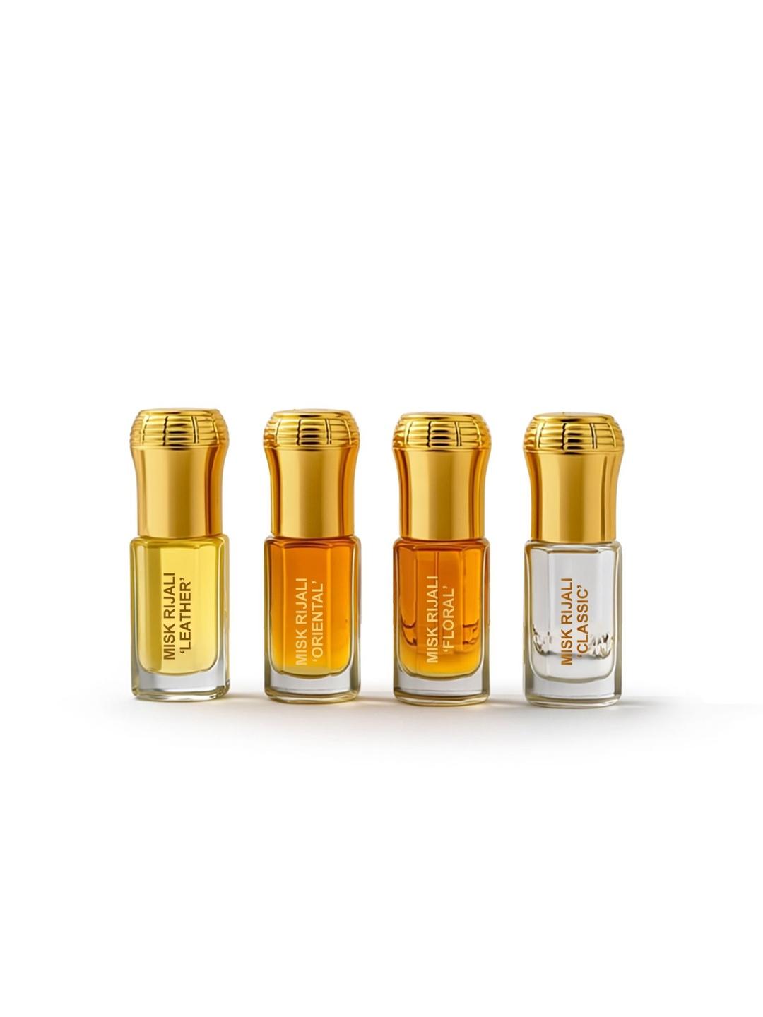Azmal Misk Rijali Buy Ajmal Set Of 4 Misk Rijali Leather Oriental Floral Classic Attar 3 ...