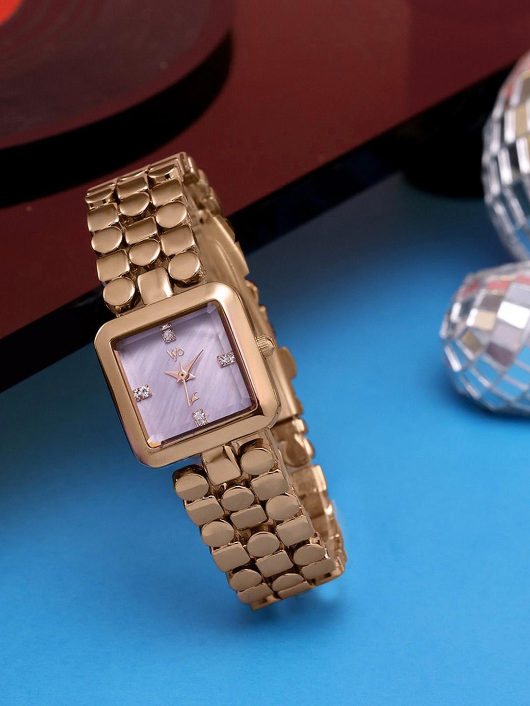 Fastrack Women Embellished Dial Watch FV60083WM01 - Image 1