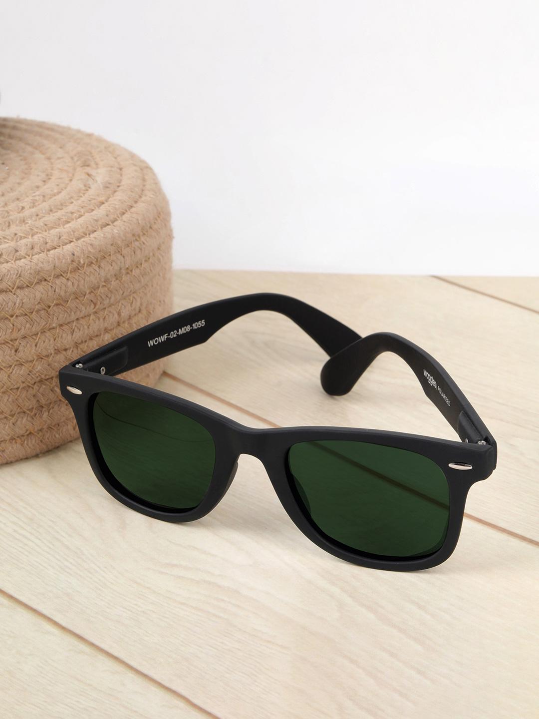Buy Woggles Unisex Full Rim Square Sunglasses With Polarized Lens WOWFSQ 02 M11 1099 M - - Accessories for Unisex