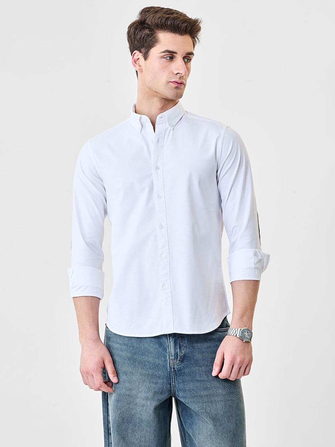 Snitch Men Slim Fit Casual Shirt