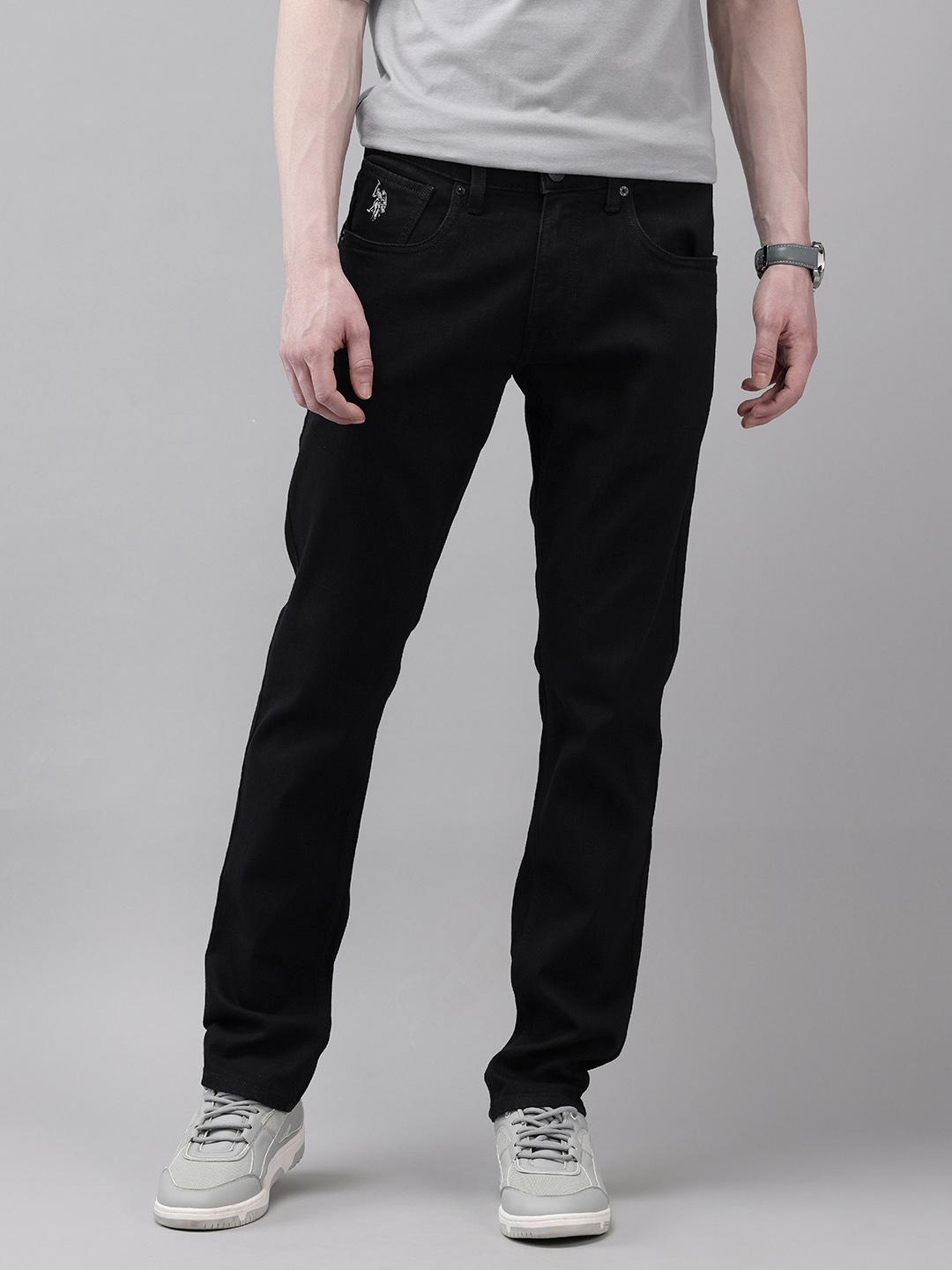 U.S. Polo Assn. Denim Co. Men Brandon Slim Tapered Fit Stretchable Jeans