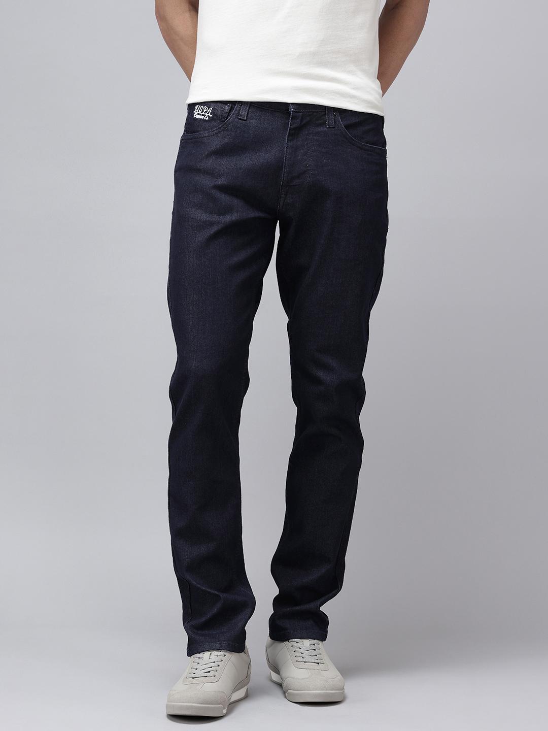 U.S. Polo Assn. Denim Co. Men Brandon Slim Tapered Fit Stretchable Jeans