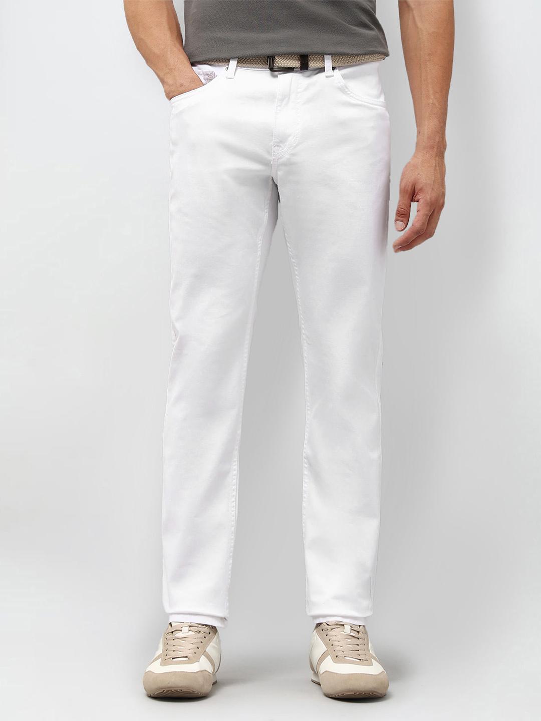U.S. Polo Assn. Denim Co. Men Brandon Slim Tapered Fit Embroidered Stretchable Jeans