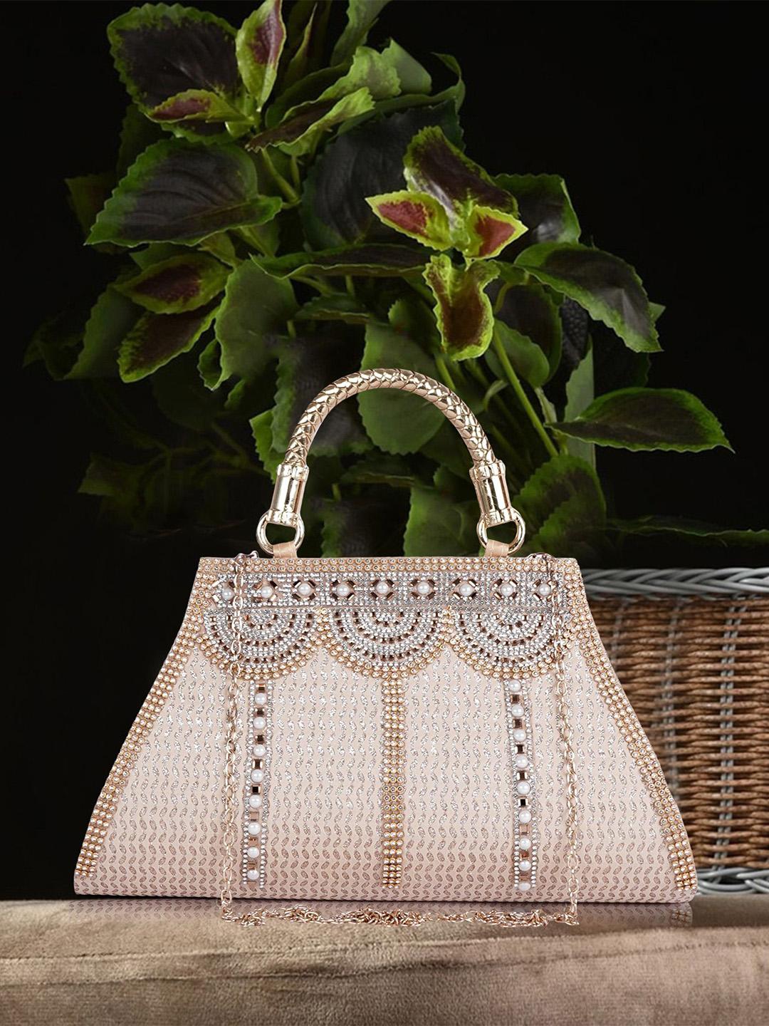 Buy NORVE Embroidered Shoulder Strap Purse Clutch - - Accessories for Women