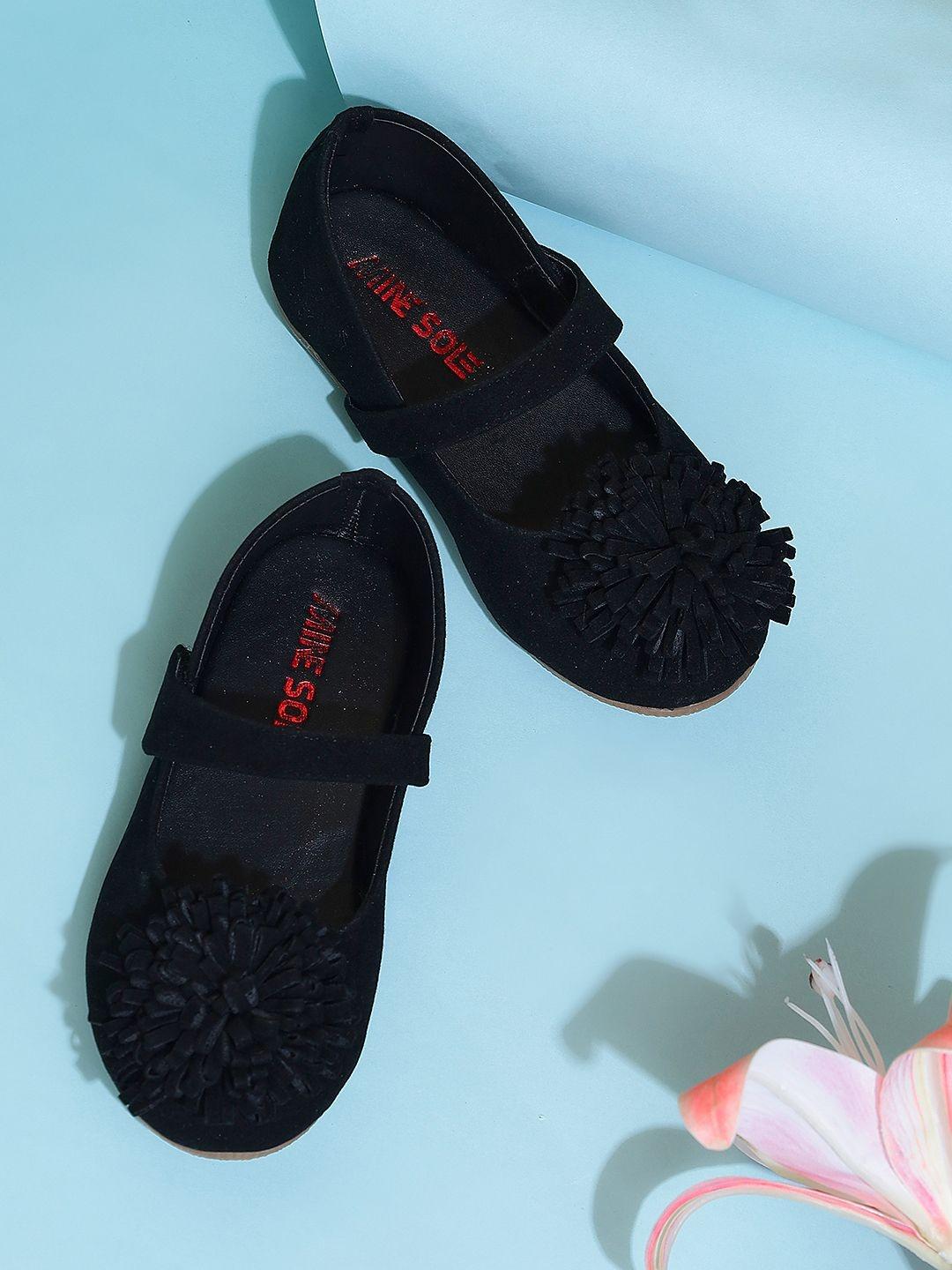 Buy Minesole Girls Woven Design Slip On Ballerinas - - Footwear for Girls