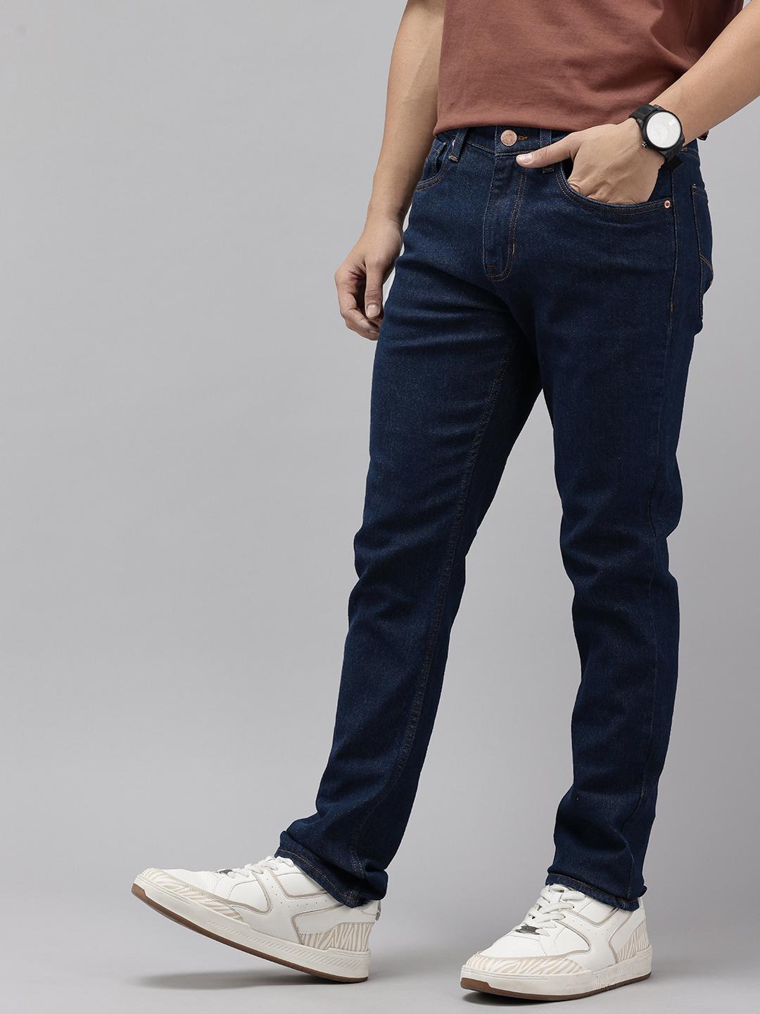 U.S. Polo Assn. Denim Co. Men Brandon Slim Tapered Embroidered Stretchable Jeans