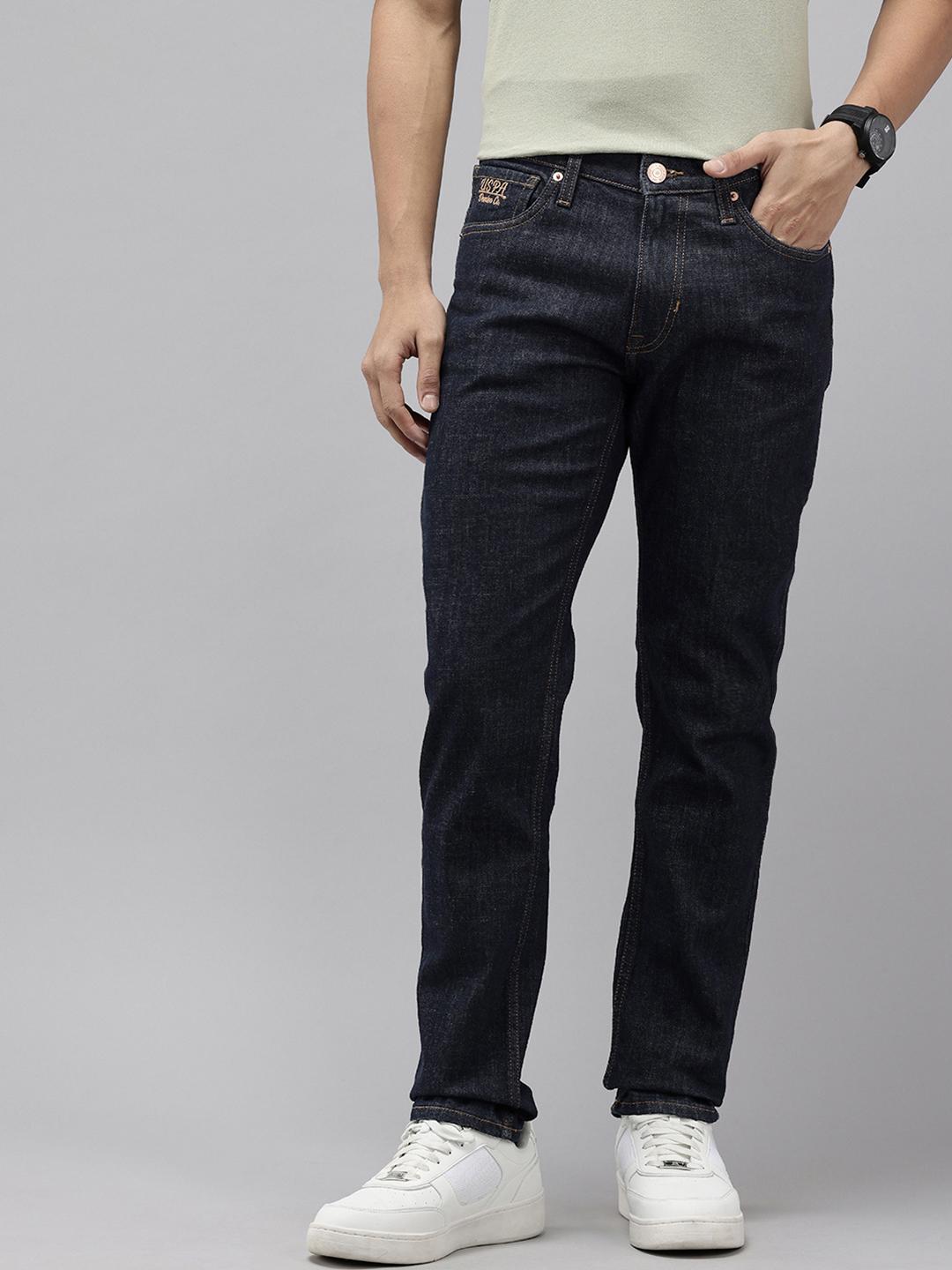 U.S. Polo Assn. Denim Co. Men Brandon Slim Tapered Fit Stretchable Jeans