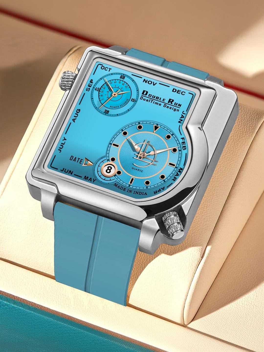 Buy DOUBLERUN Men Dial & Straps Analogue Multi Function Watch H05N34042 ...