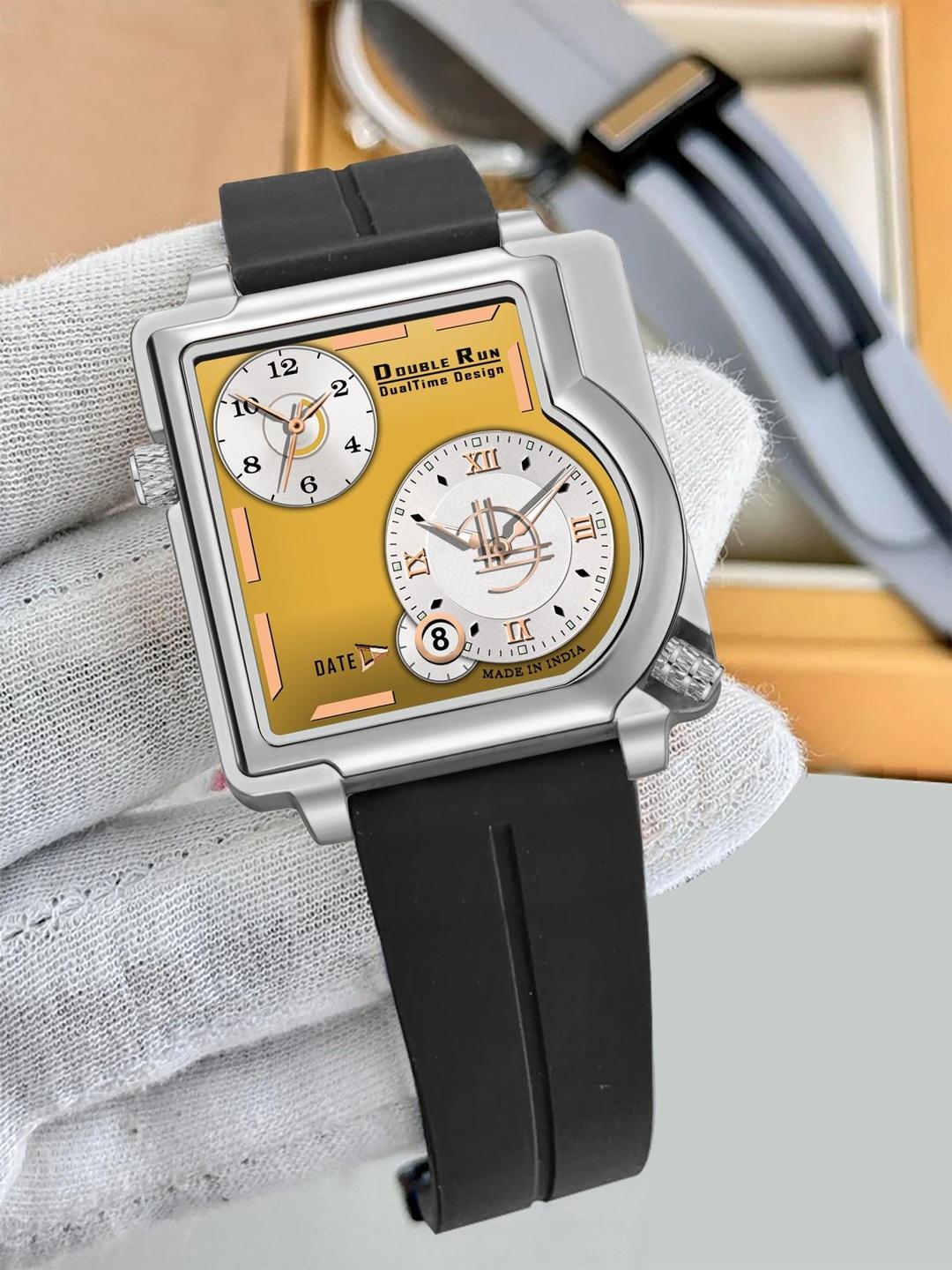 Buy DOUBLERUN Men Dial & Straps Analogue Watch H05N35029 - Watches for ...