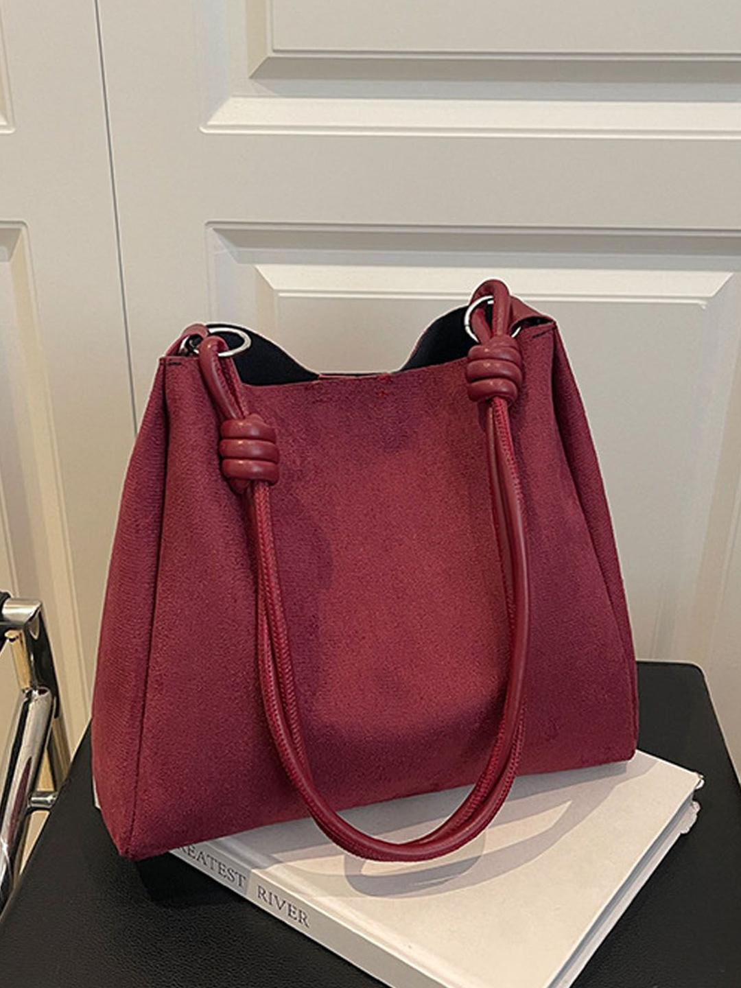Buy StyleCast Solid Tablet Sleeve Large Structured Shoulder Bag -  - Accessories for Women